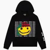 Denim Tears x CPFM Cactus Tears Smile Hoodie "Black"