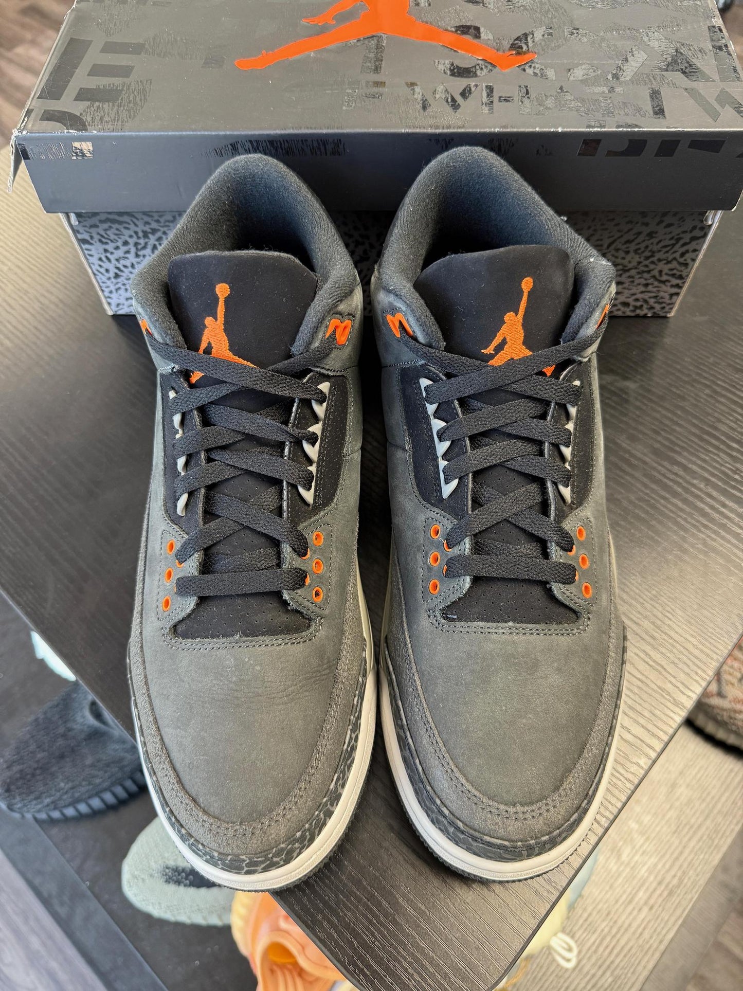 Jordan 3 "Fear" Used Size 11.5