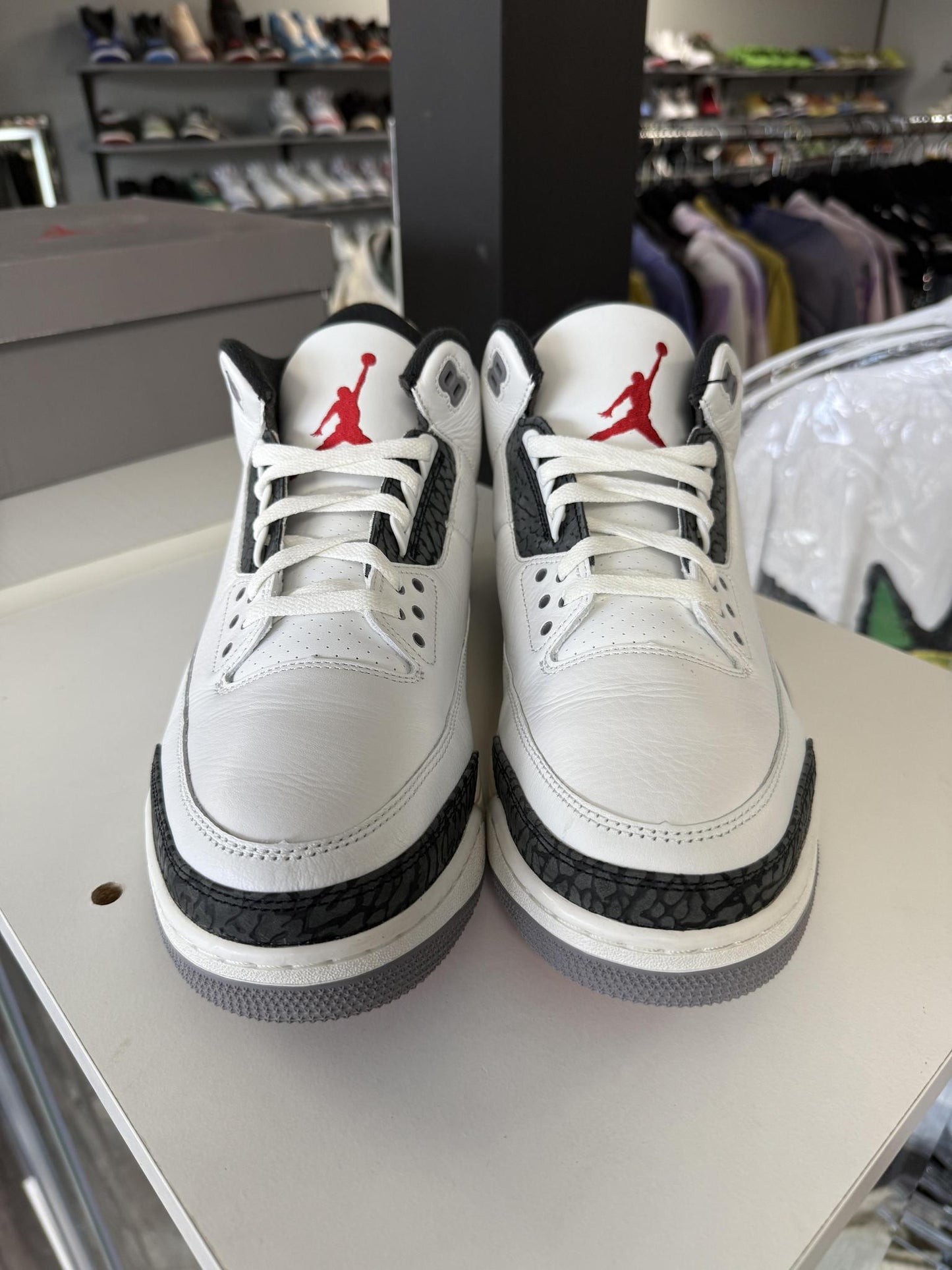 Jordan 3 "Grey Cement" Used Size 13