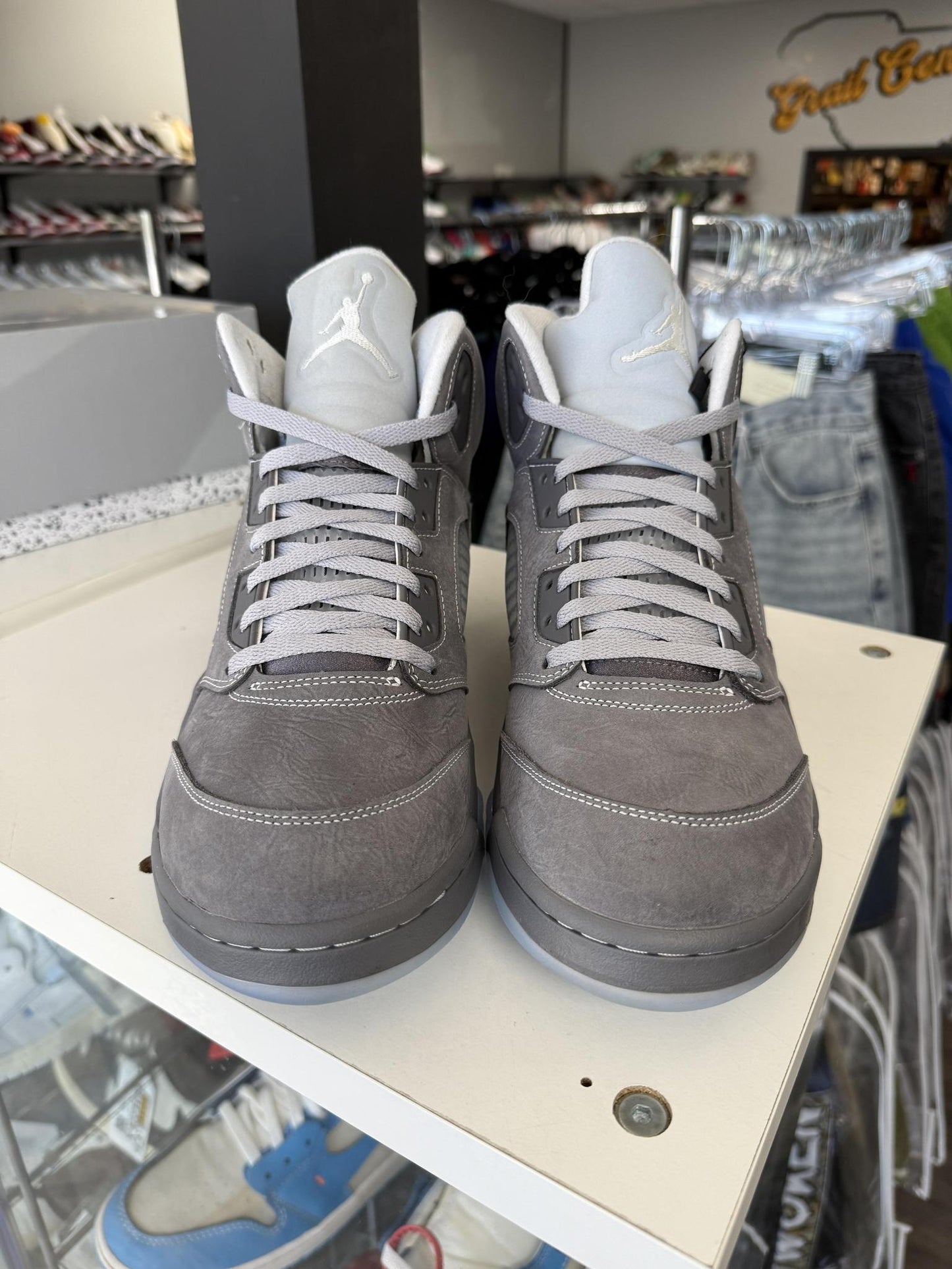 Jordan 5 Wolf Grey Used Size 12