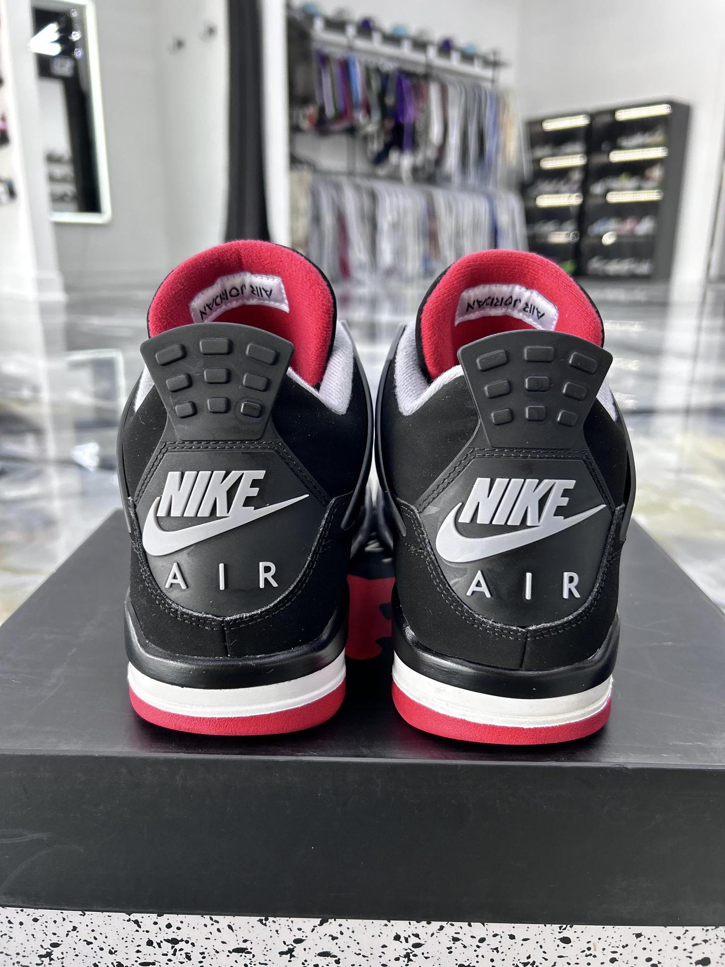 Jordan 4 "Bred" Used Size 10
