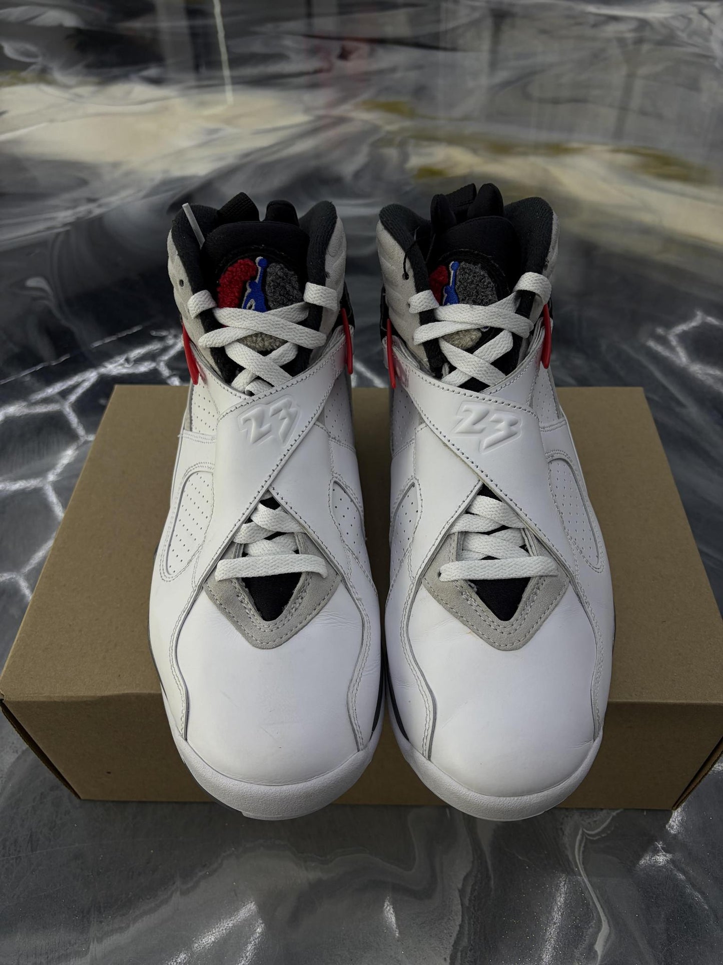 Jordan 8 "Bugs Bunny" Used Size 9.5