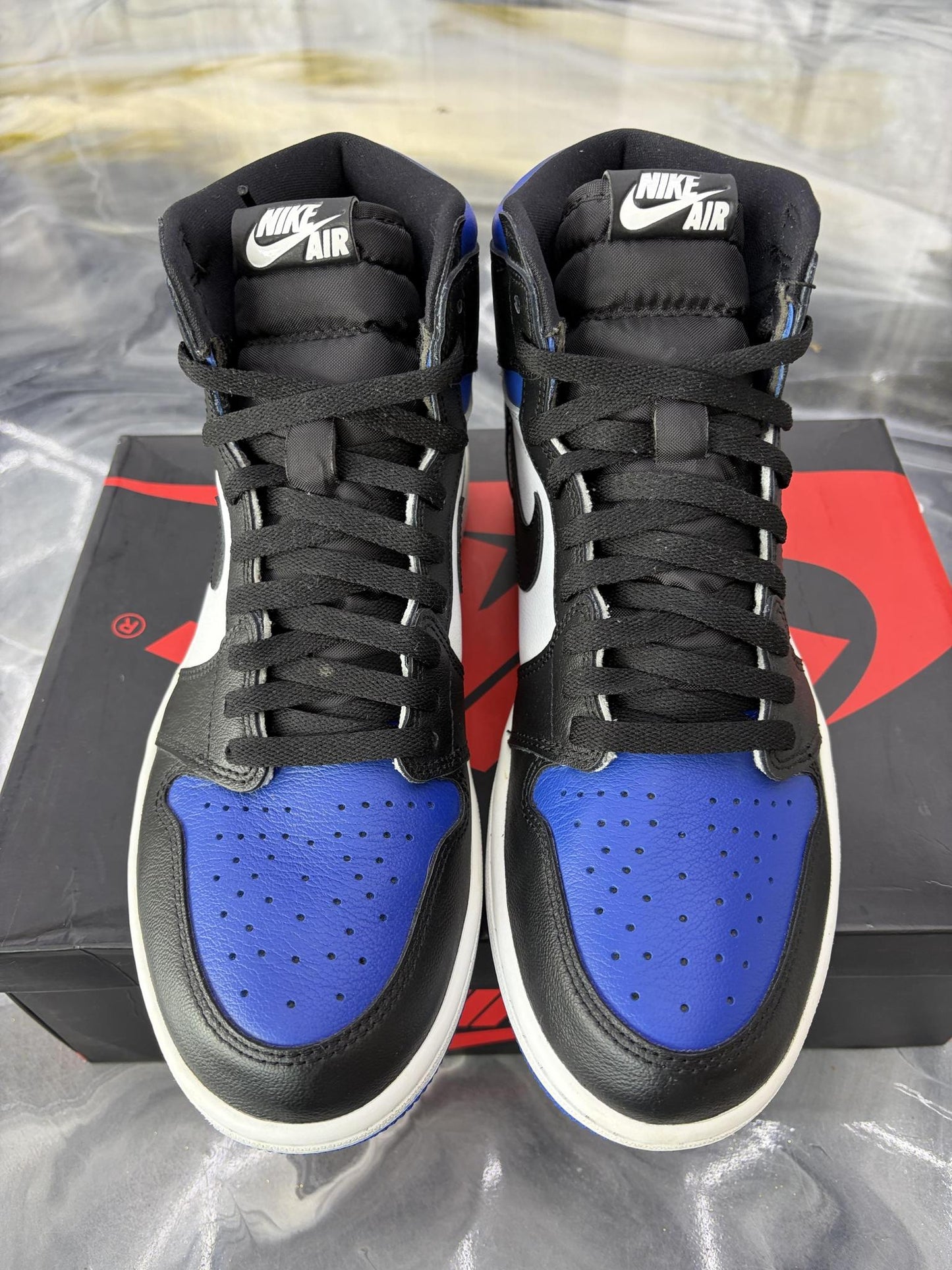 Jordan 1 "Royal Toe" Used Size 10