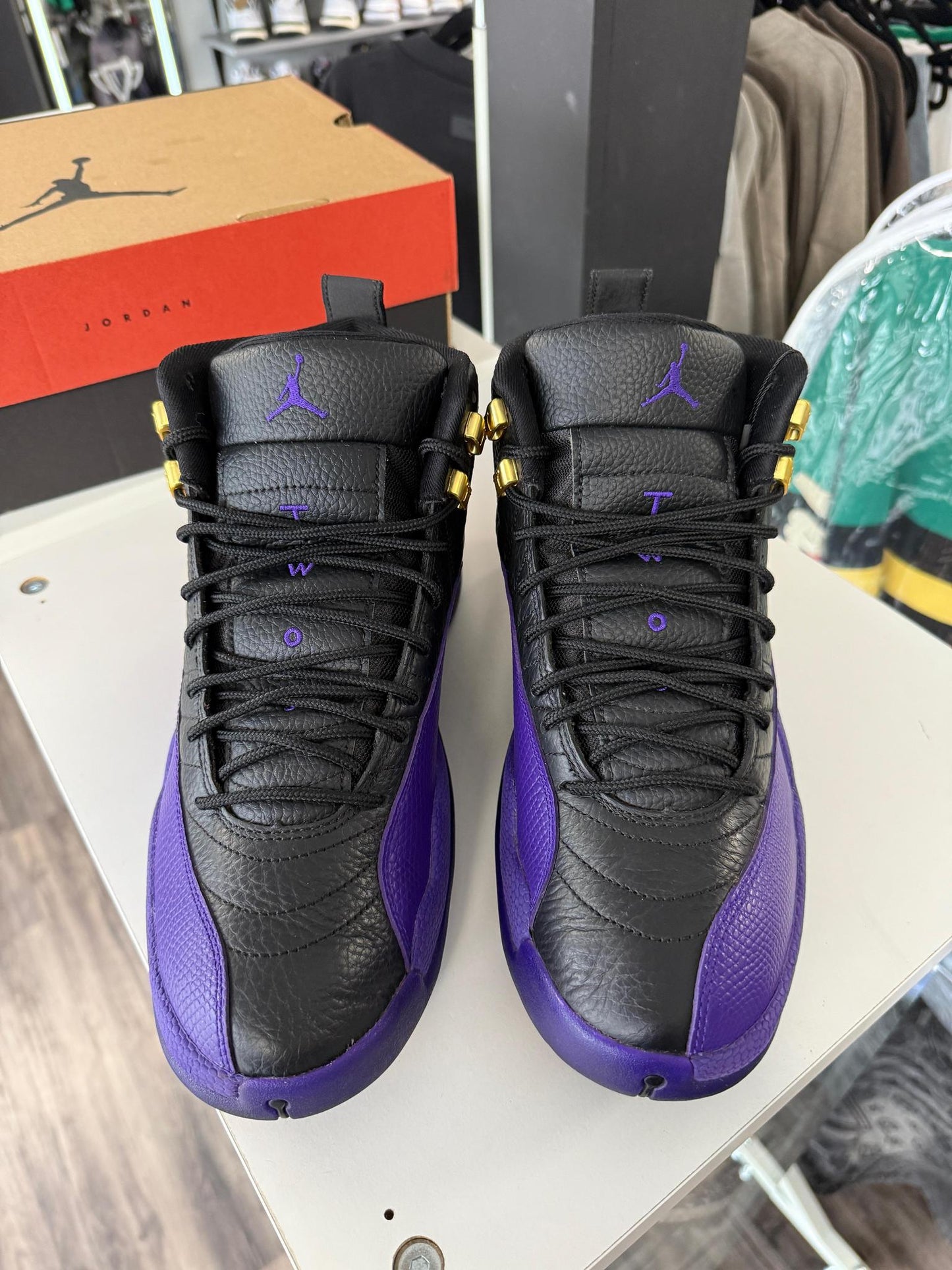 Jordan 12 "Field Purple" Used Size 10
