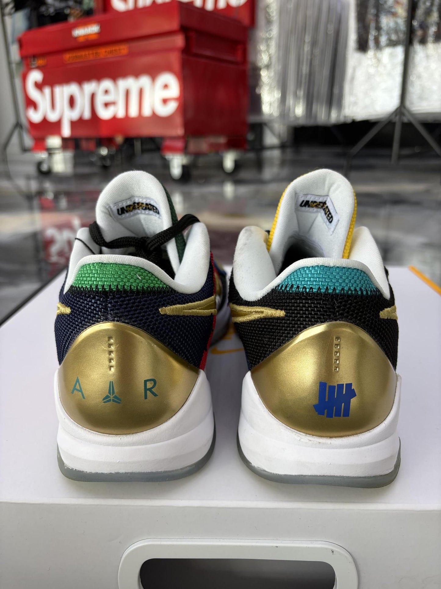 Nike Kobe 5 Protro Undefeated "What If Multi" Used Size 6.5Y/8W
