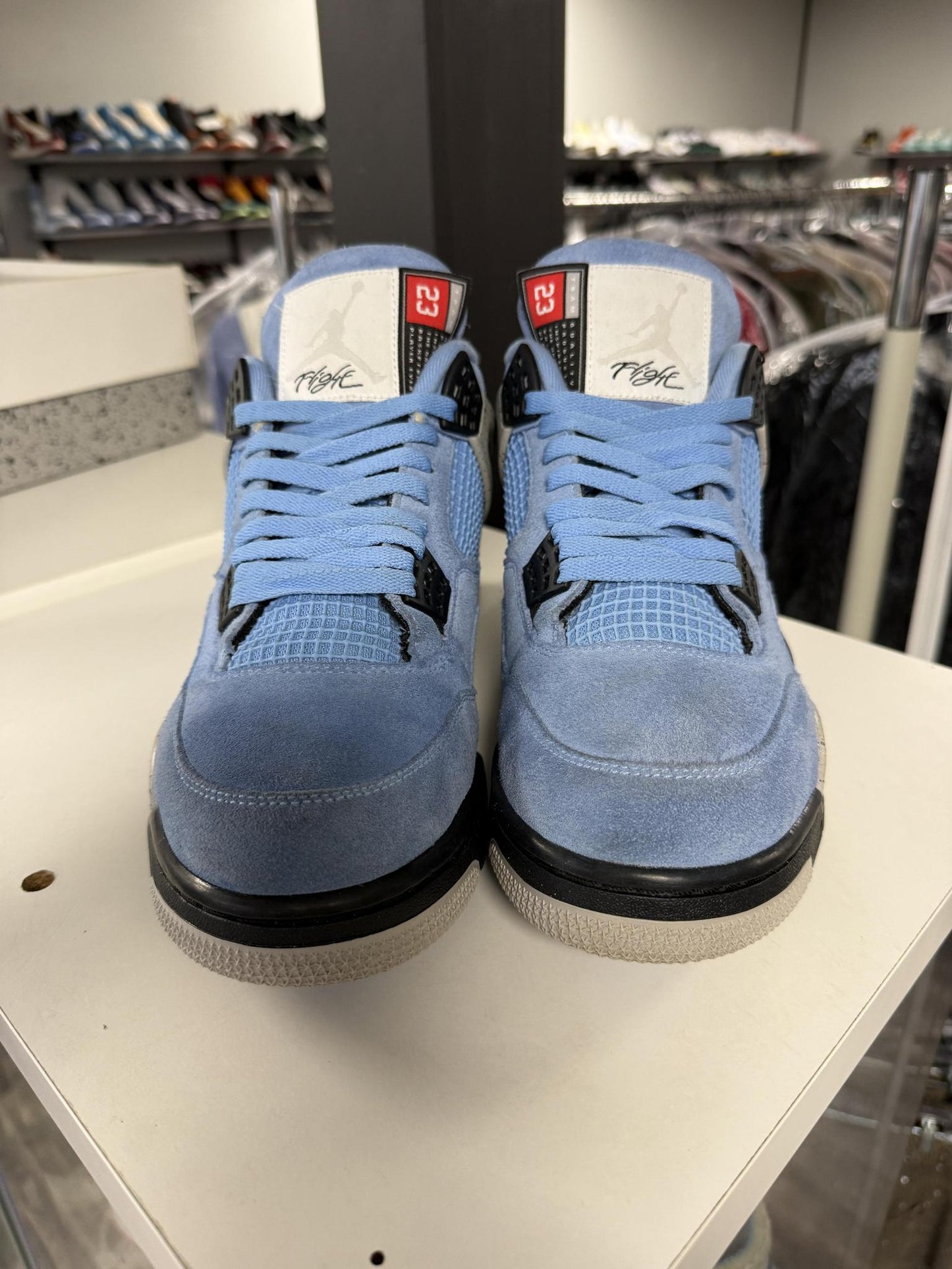 Jordan 4 "University Blue" Used Size 12