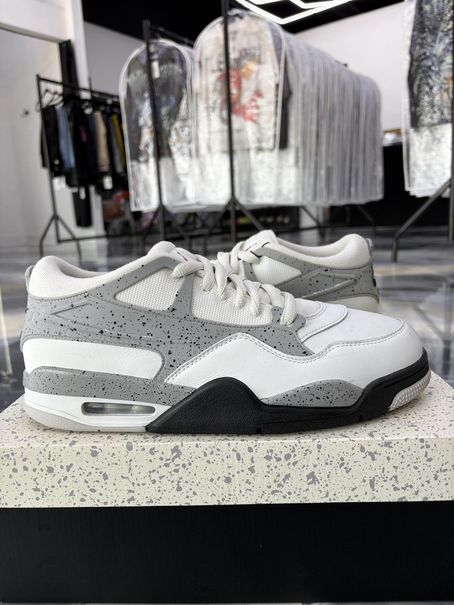 Jordan 4 RM "White Cement" Used Size 10