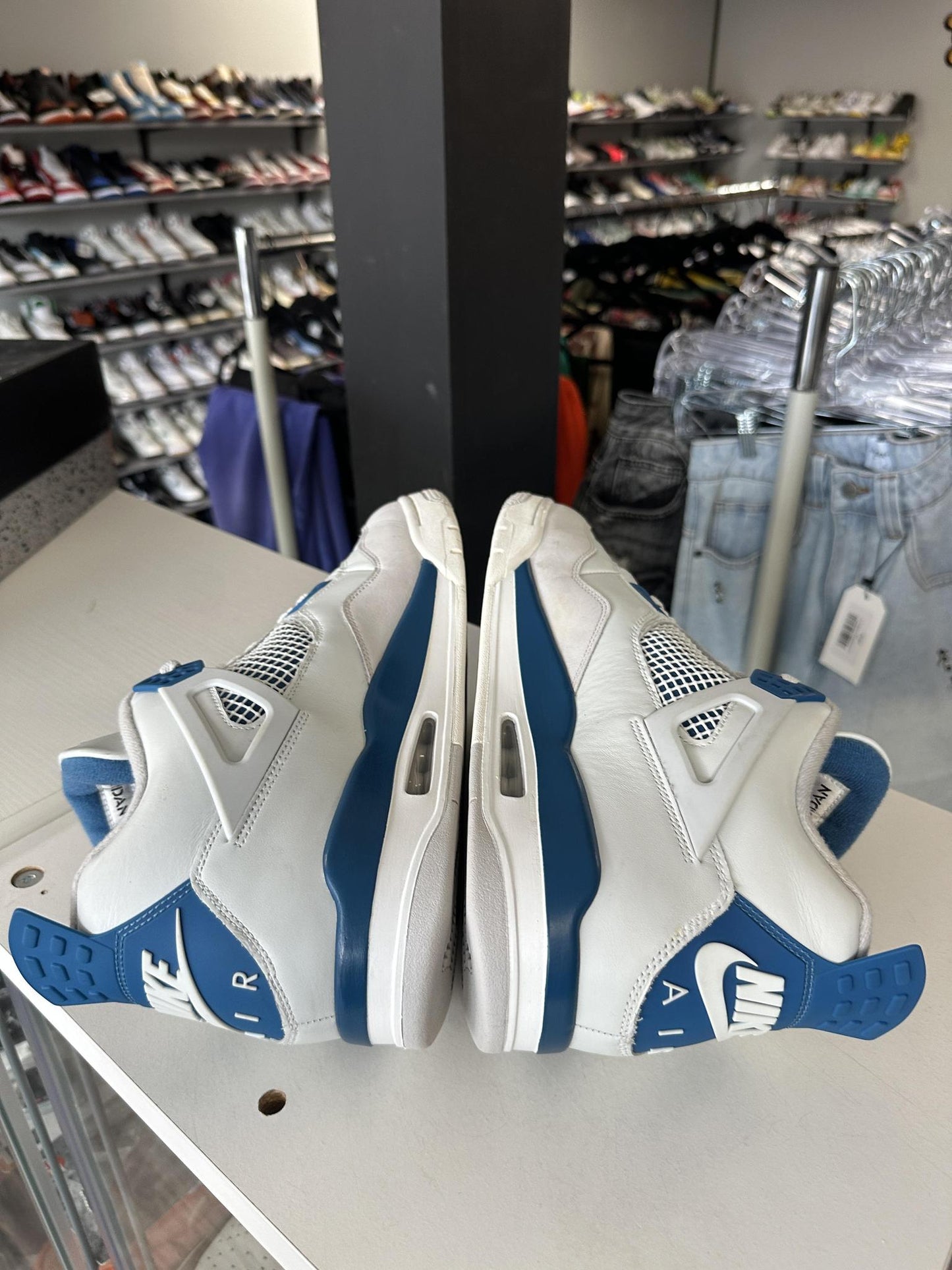 Jordan 4 "Military Blue" Size 15