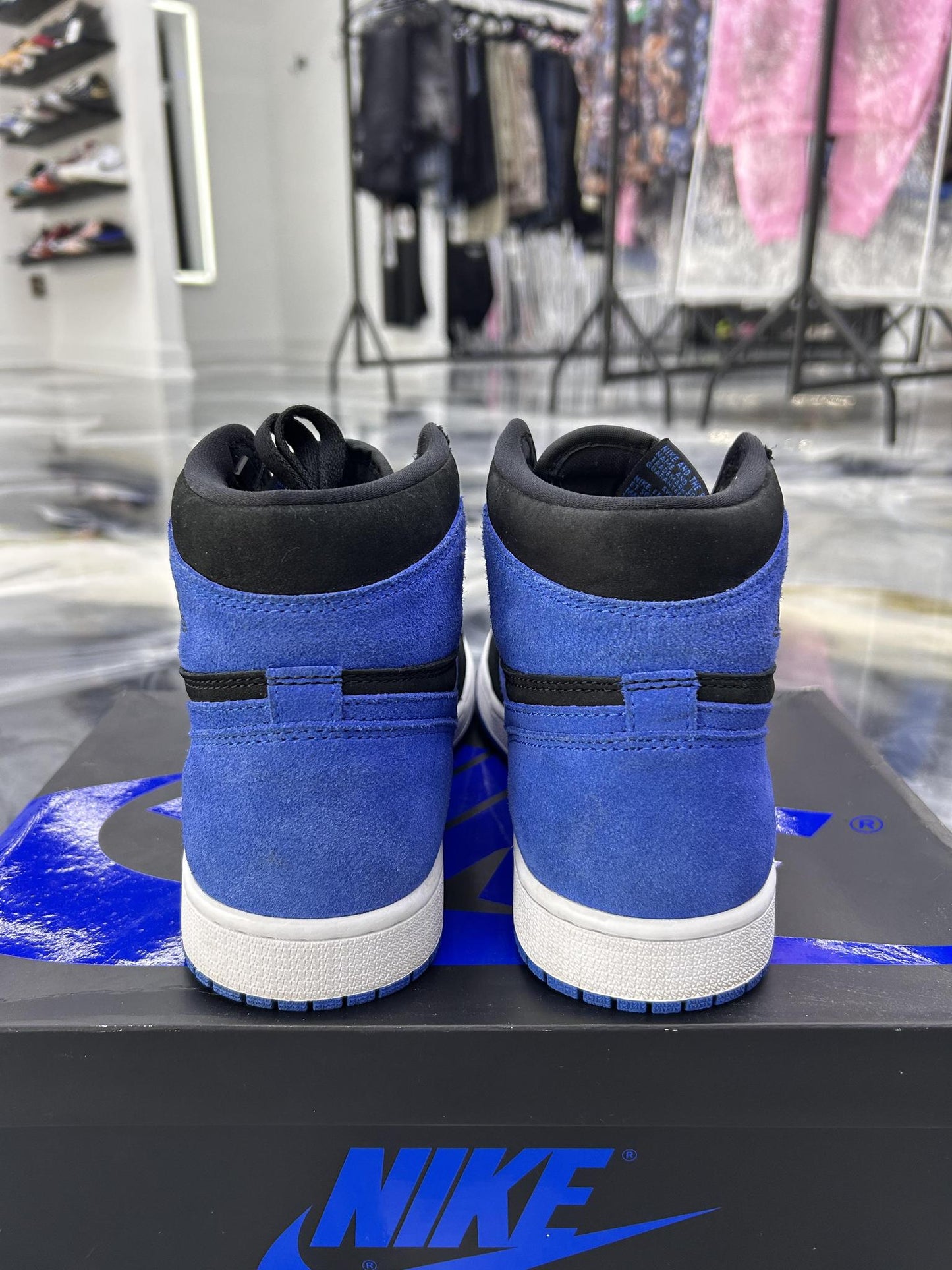 Jordan 1 High "Royal Reimagined" Used Size 8.5