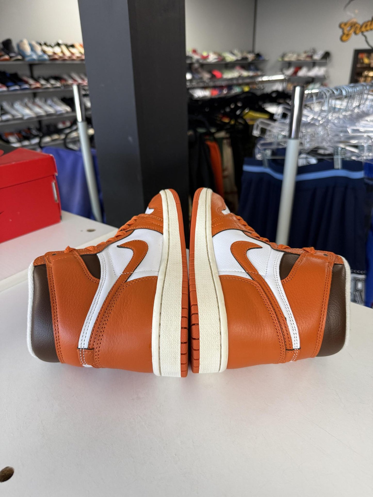 Jordan 1 "Starfish" Used Size 5Y/6.5W