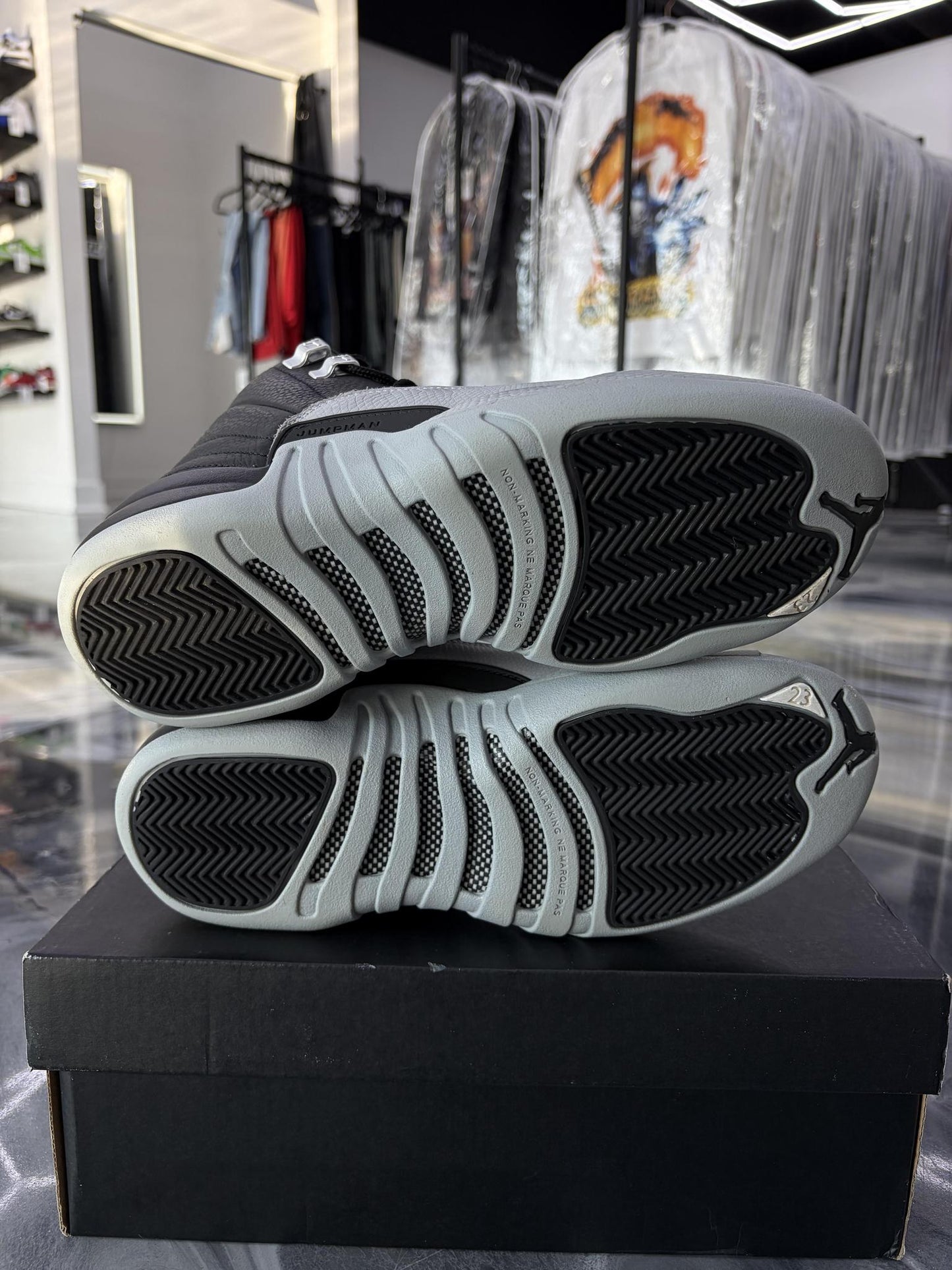 Jordan 12 "Barons" Used Size 7Y/8.5W