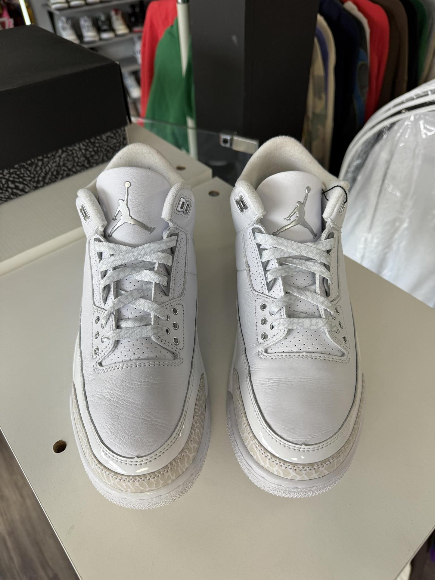 Jordan 3 "Pure Money" Used Size 9