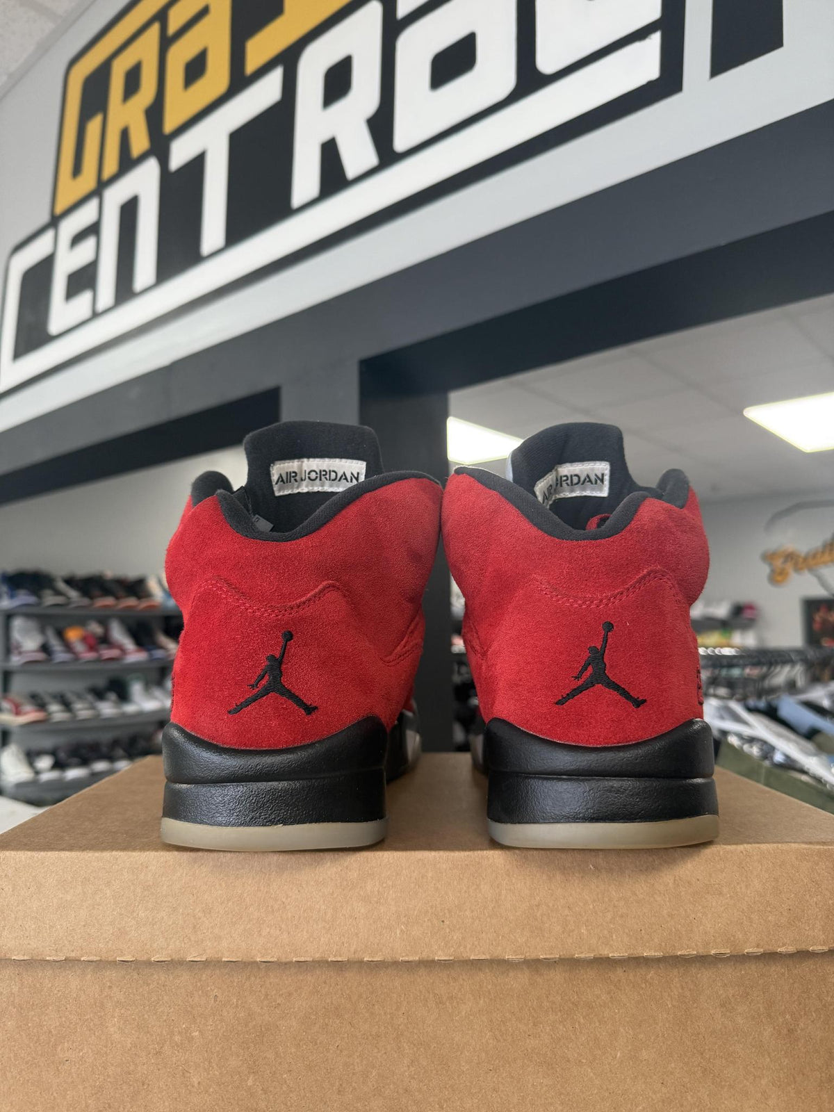 Jordan 5 "Raging Bull" Used Size 12
