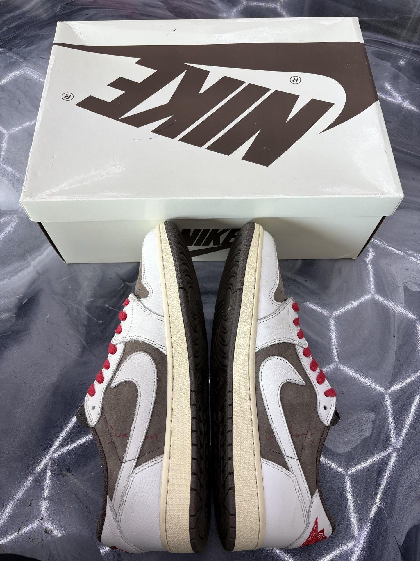 Jordan 1 Low x Travis Scott "Reverse Mocha" Used Size 13
