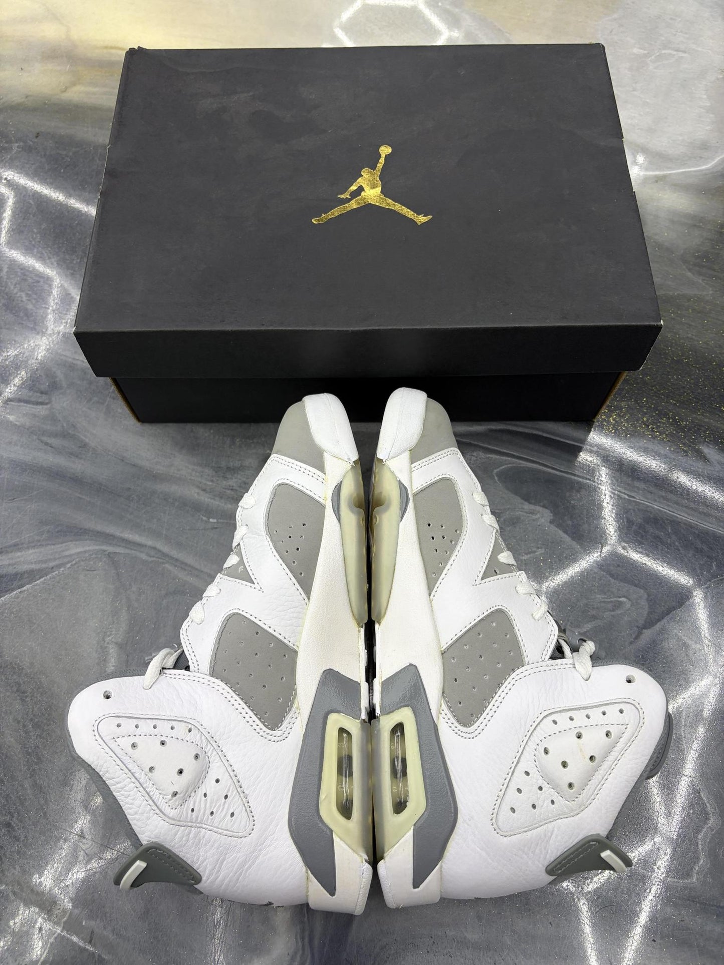 Jordan 6 "Cool Grey" Used Size 6.5Y/8W