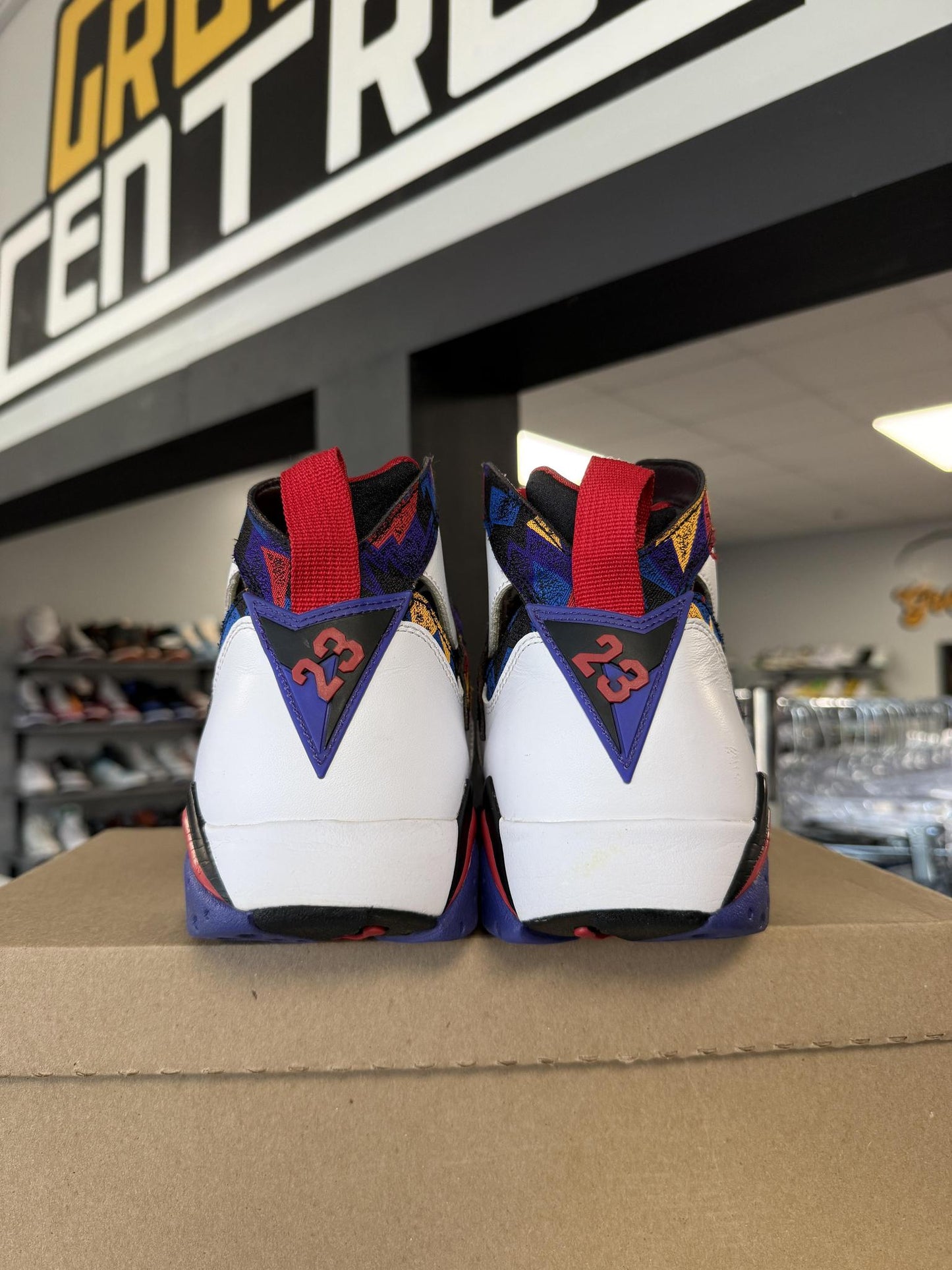 Jordan 7 "Sweater" Used Size 12