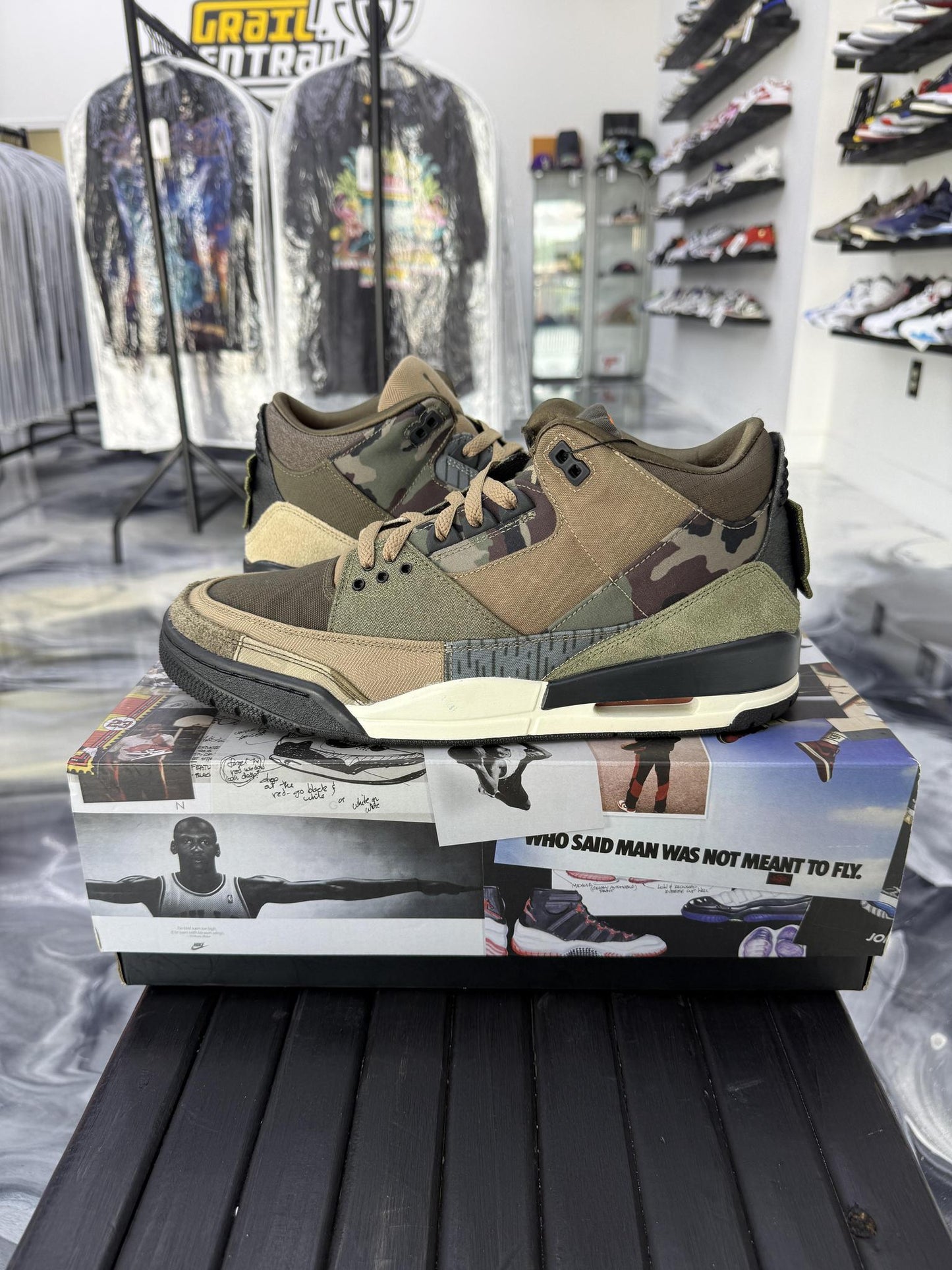 Jordan 3 "Patchwork" Used Size 11