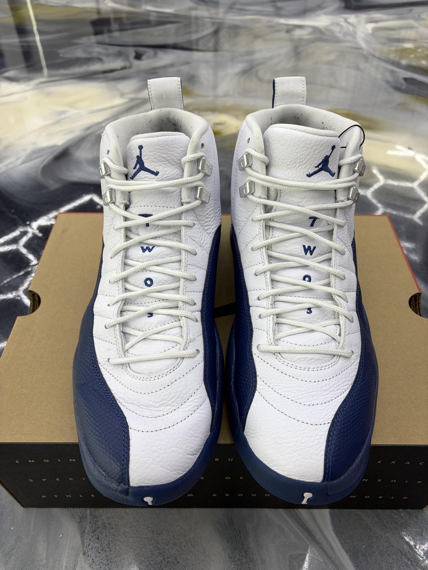 Jordan 12 "French Blue" Used Size 12
