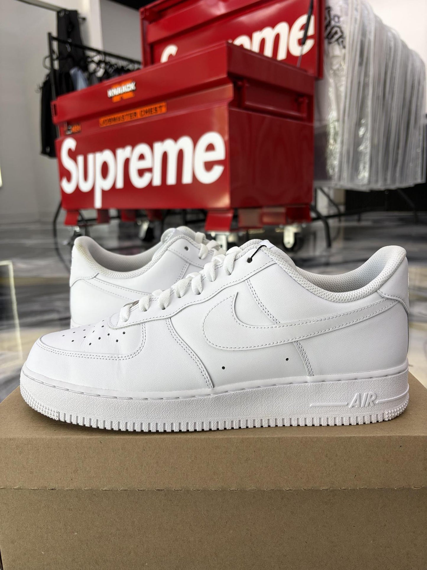 Nike Air Force One "White" Used Size 11.5