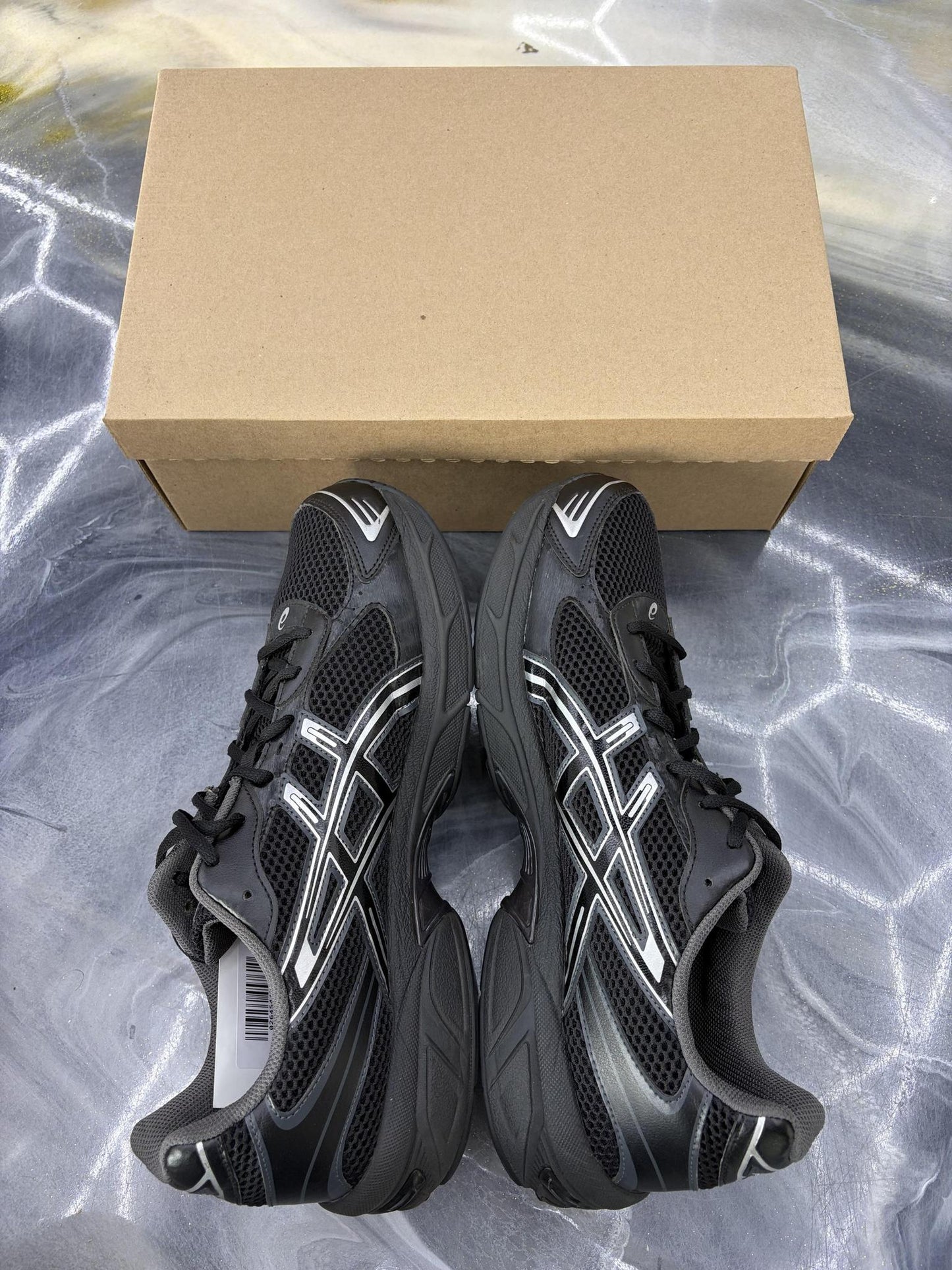 Asics Gel 1130 "Black Pure Silver" Used Size 13