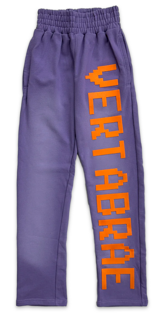 Vertabrae Sweatpants "Purple/Orange"