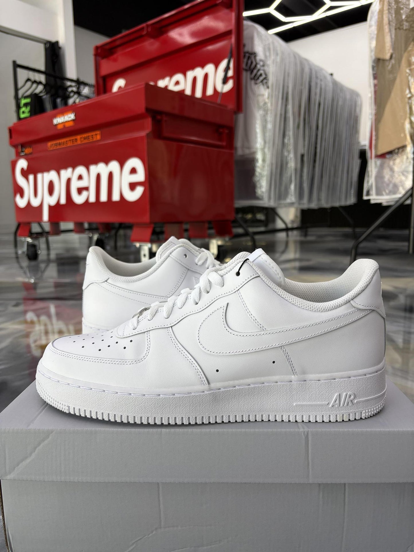 Nike Air Force 1 "White" Used Size 12