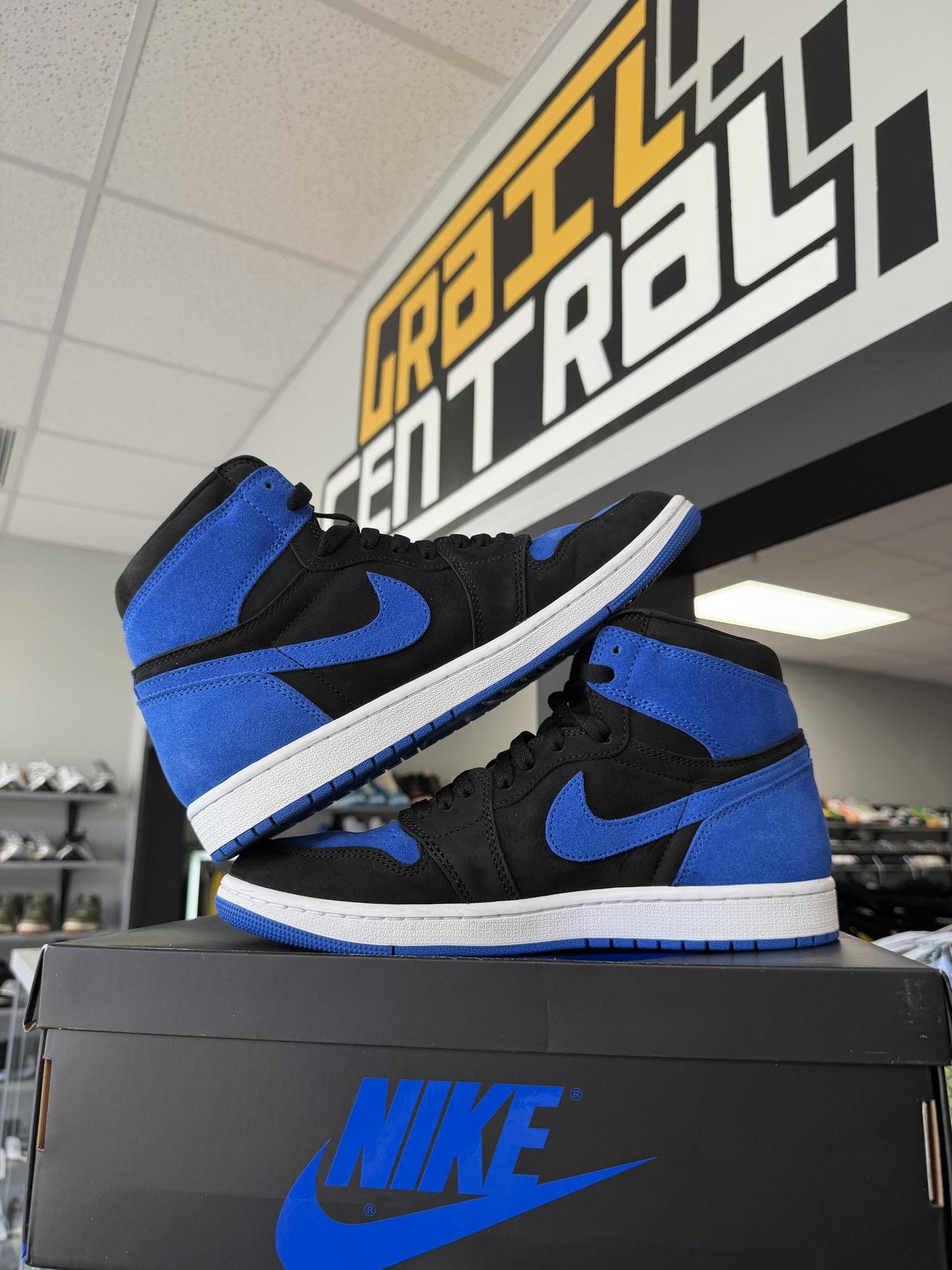 Jordan 1 "Royal Reimagined" Used Size 10