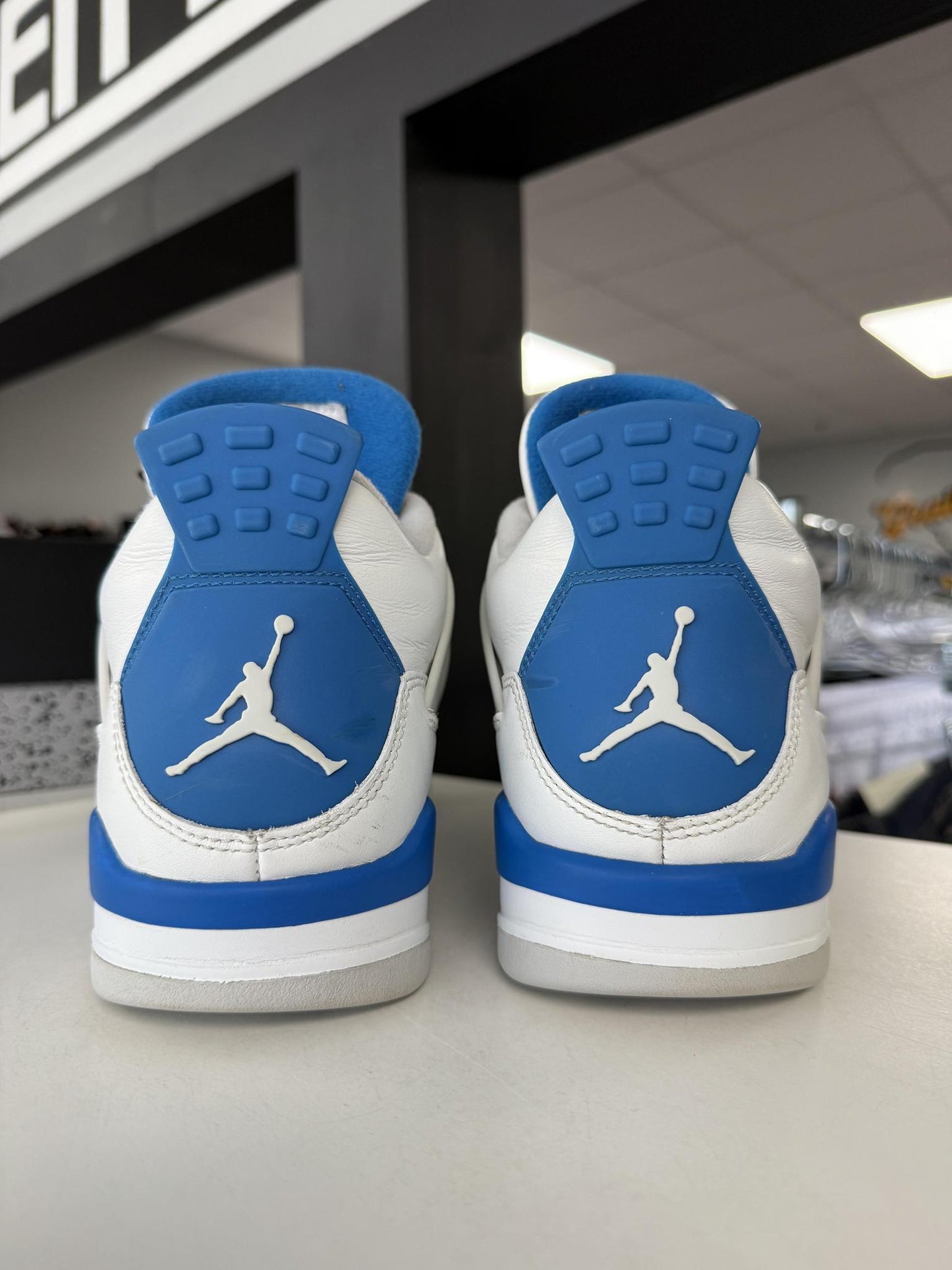 Jordan 4 "Military Blue" Used Size 12