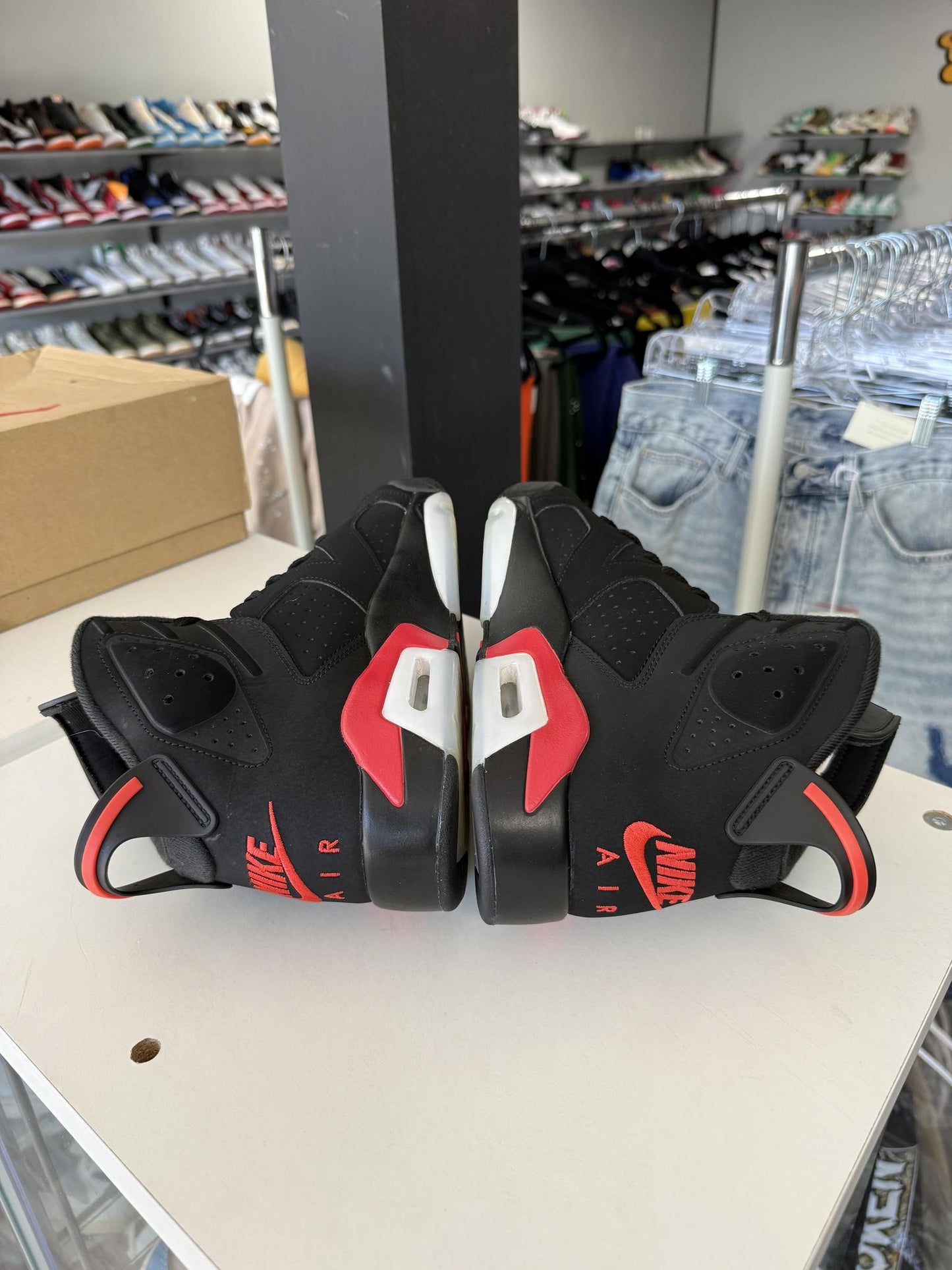 Jordan 6 "Infrared Salesman" Used Size 10