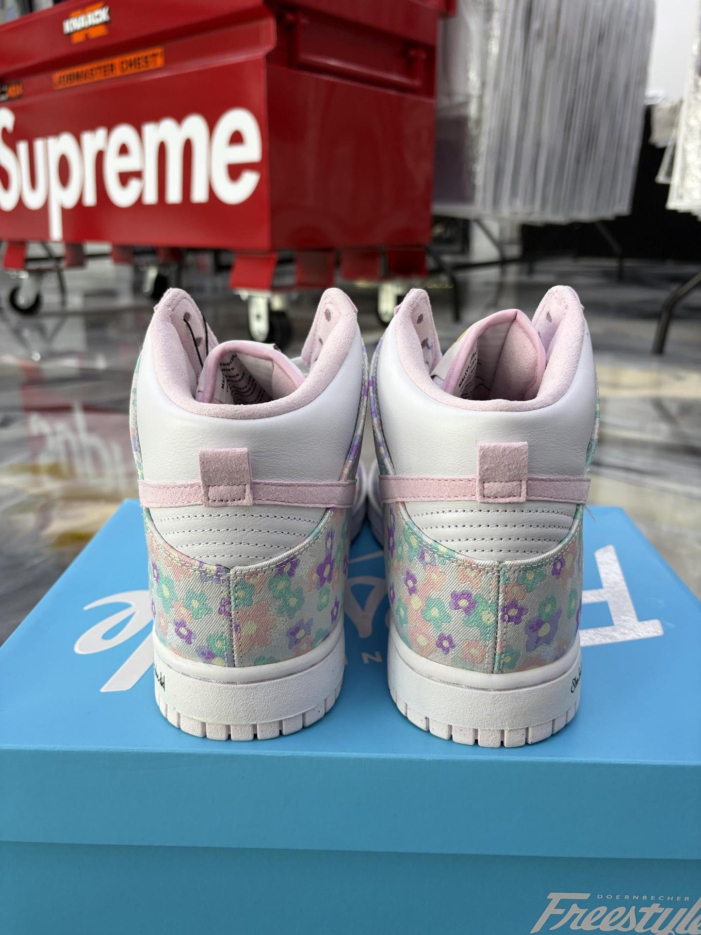 Nike Dunk High Doernbecher "Macey" Used Size 10.5