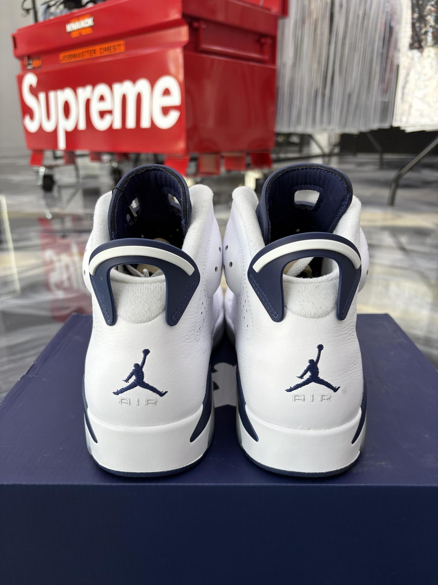 Jordan 6 "Midnight Navy" Used Size 12