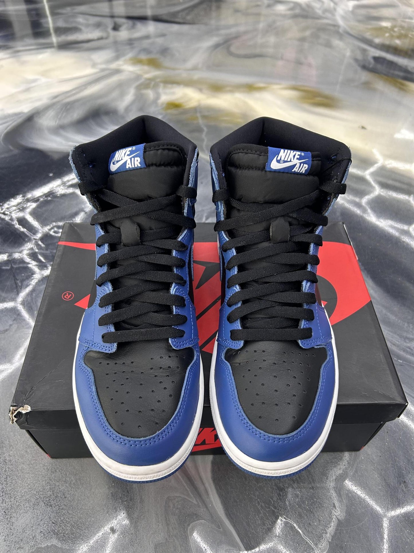 Jordan 1 "Royal Toe" Used Size 10