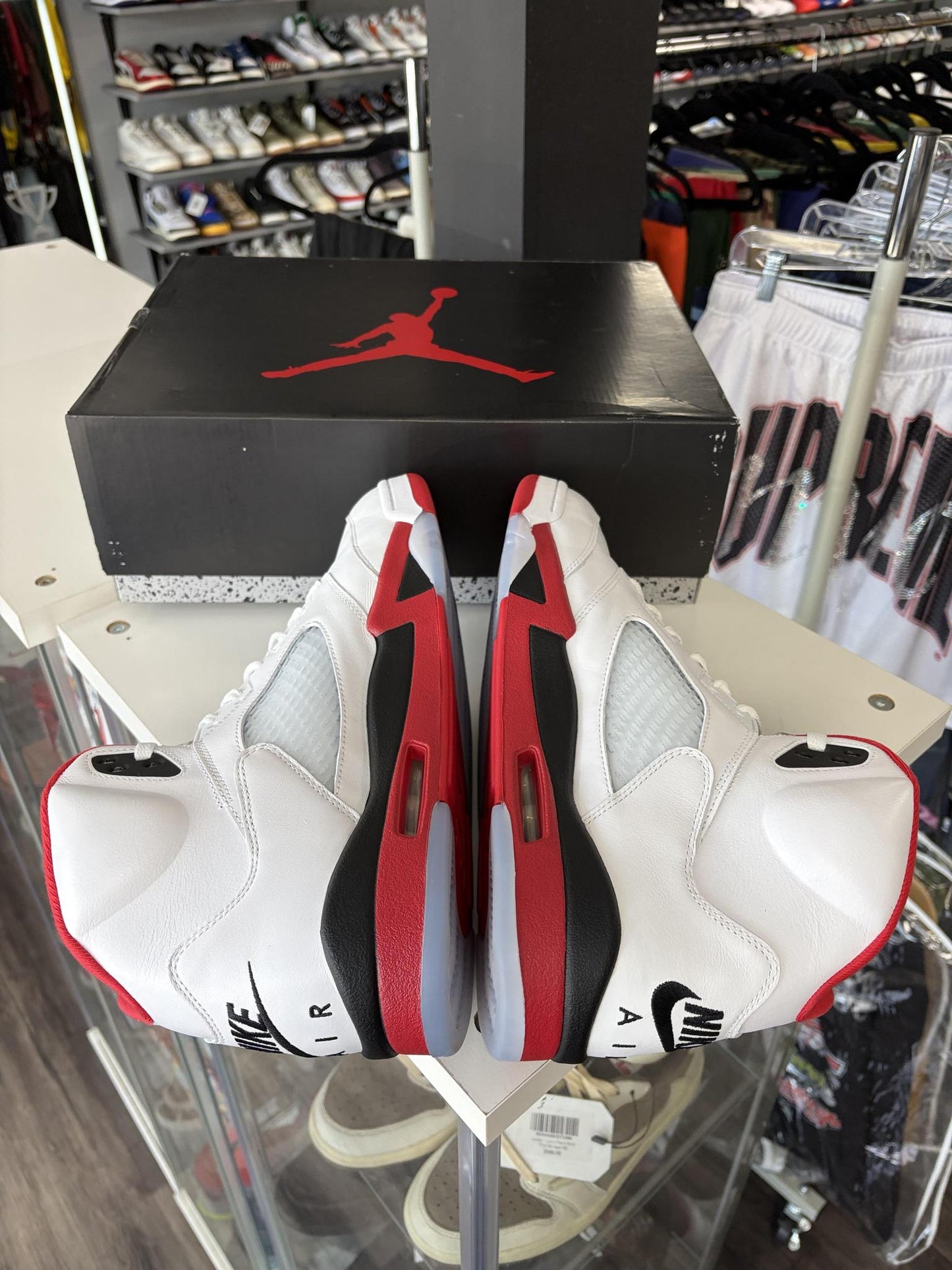 Jordan 5 "Fire Red" Used Size 13