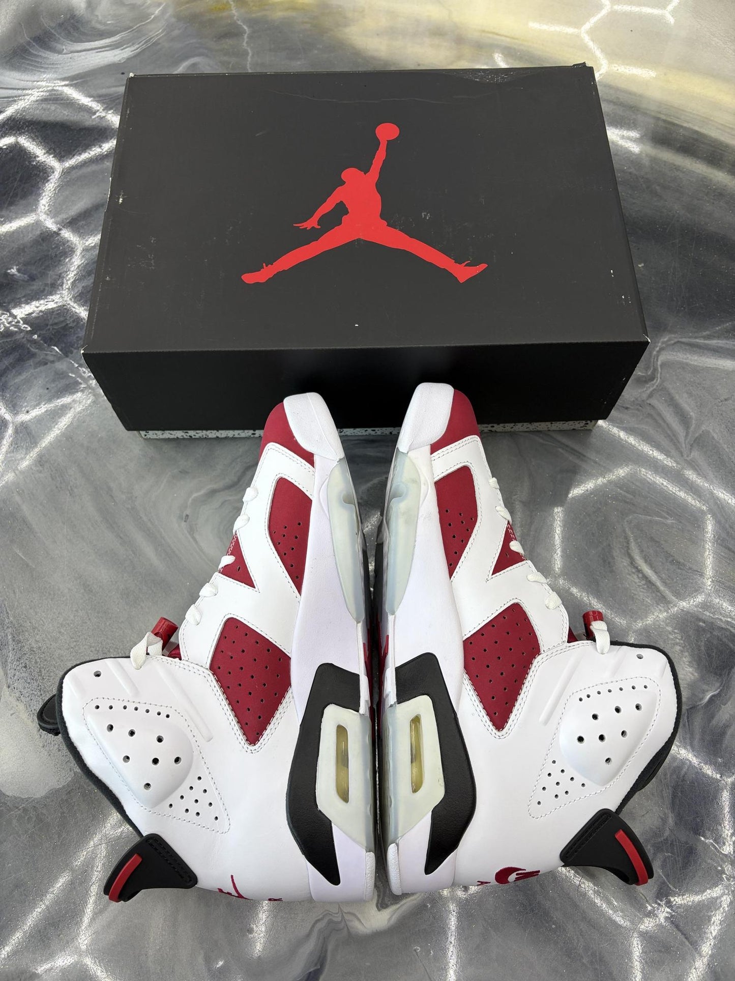 Jordan 6 "Carmine" Used Size 10.5