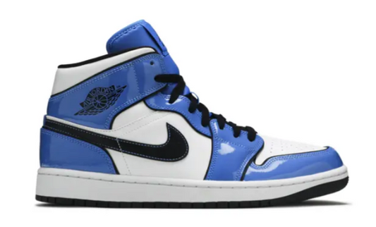 Jordan 1 Mid "Signal Blue"
