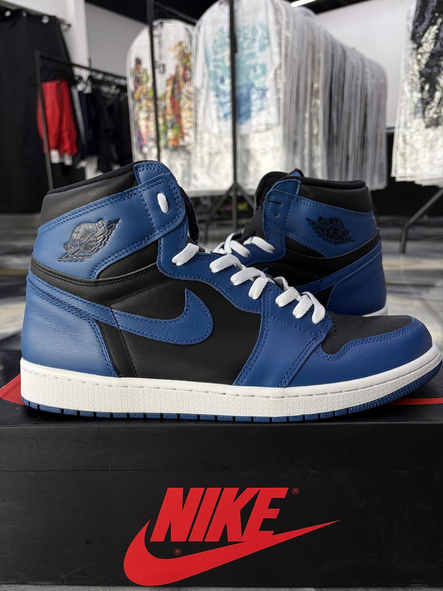 Jordan 1 "Marina Blue" Used Size 13