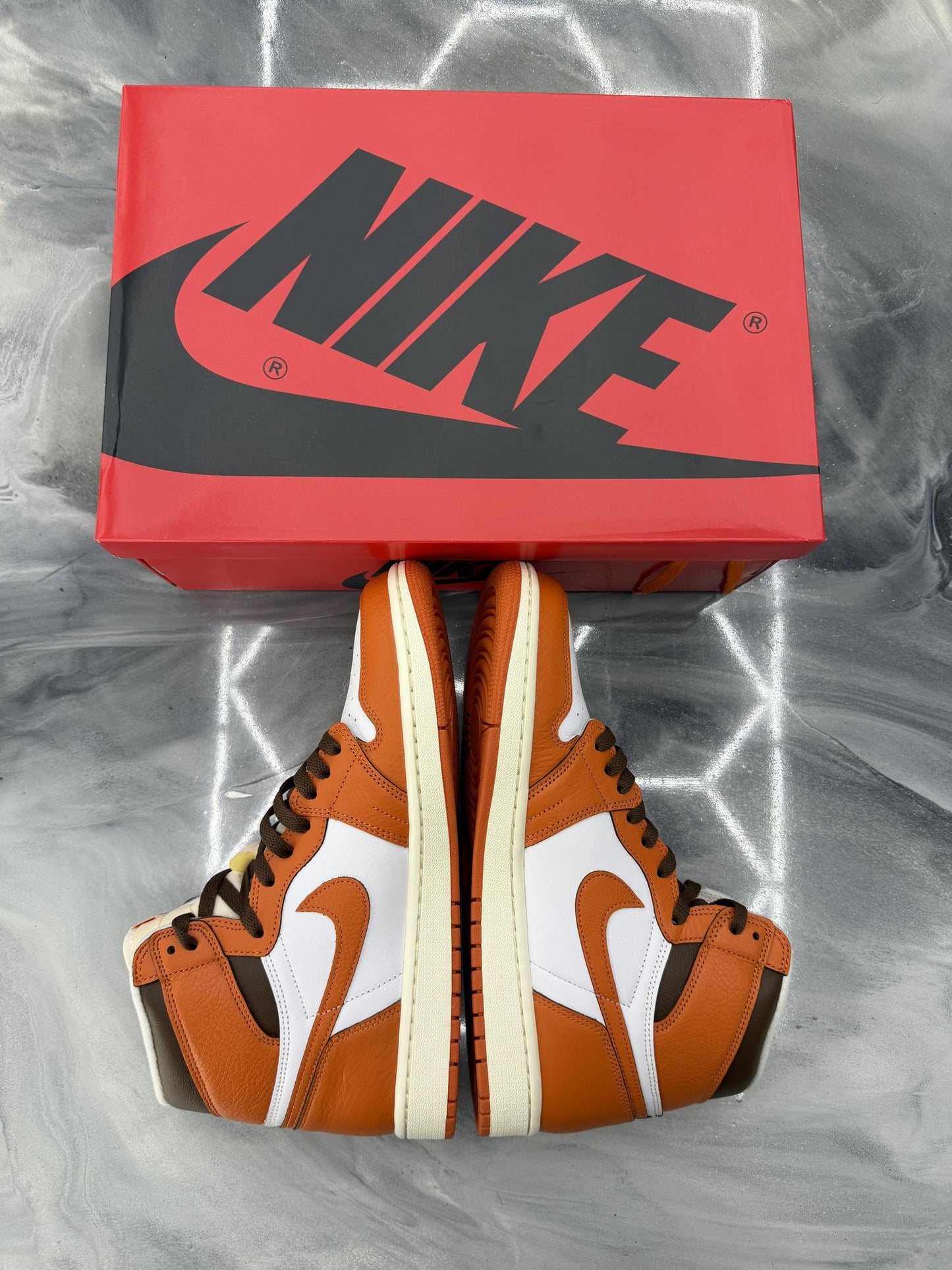 Jordan 1 "Starfish" Used Size 10