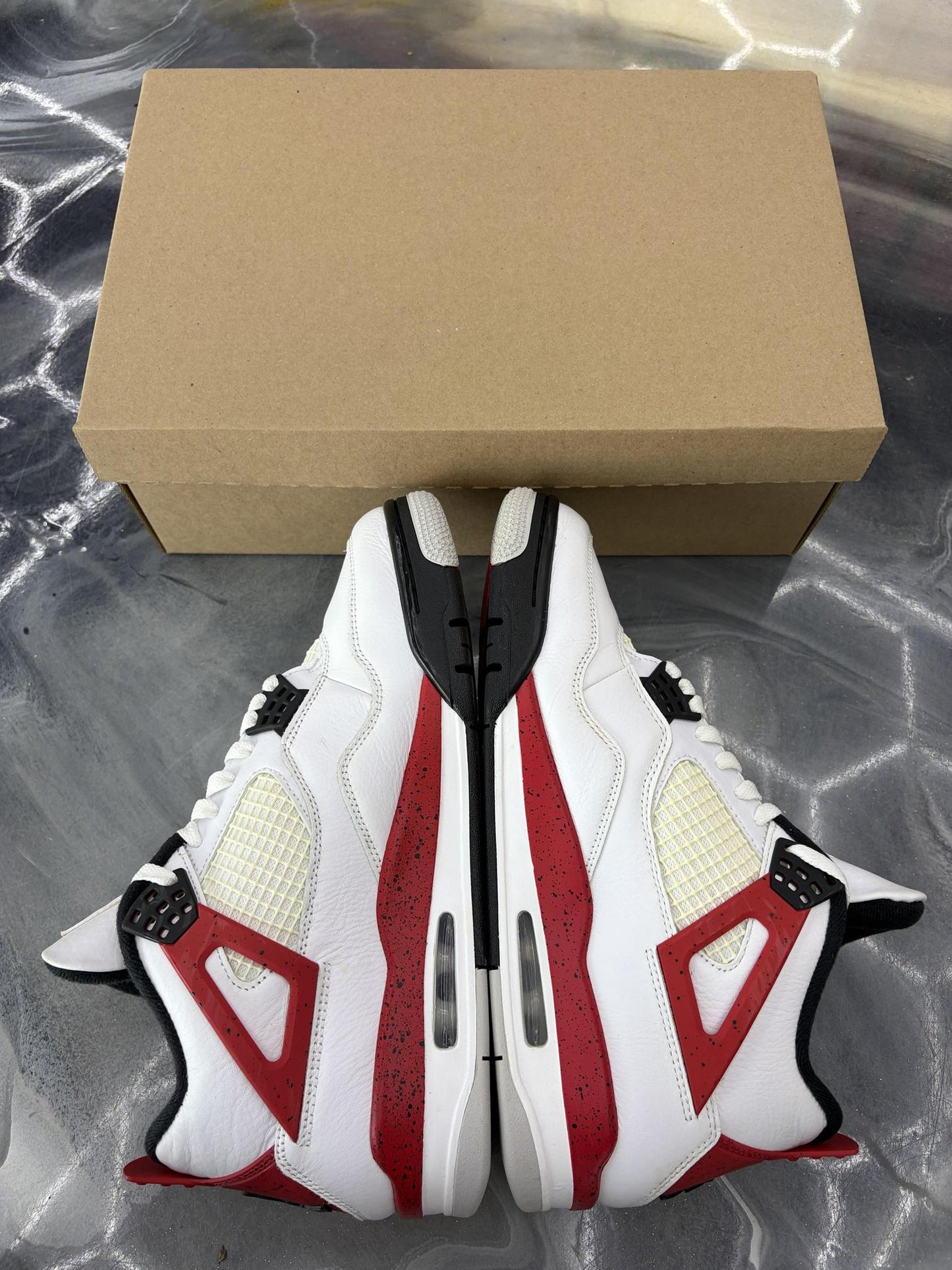 Jordan 4 "Red Cement" Used Size 10