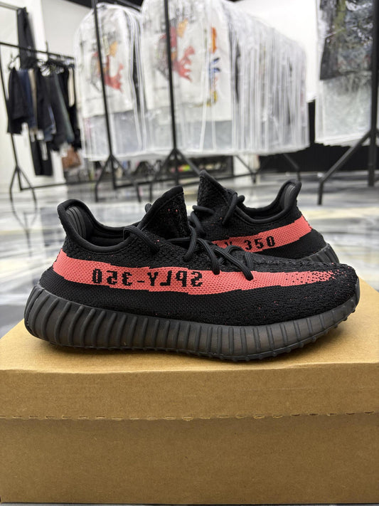 Yeezy 350 "Core Red" Used Size 6.5Y/8W