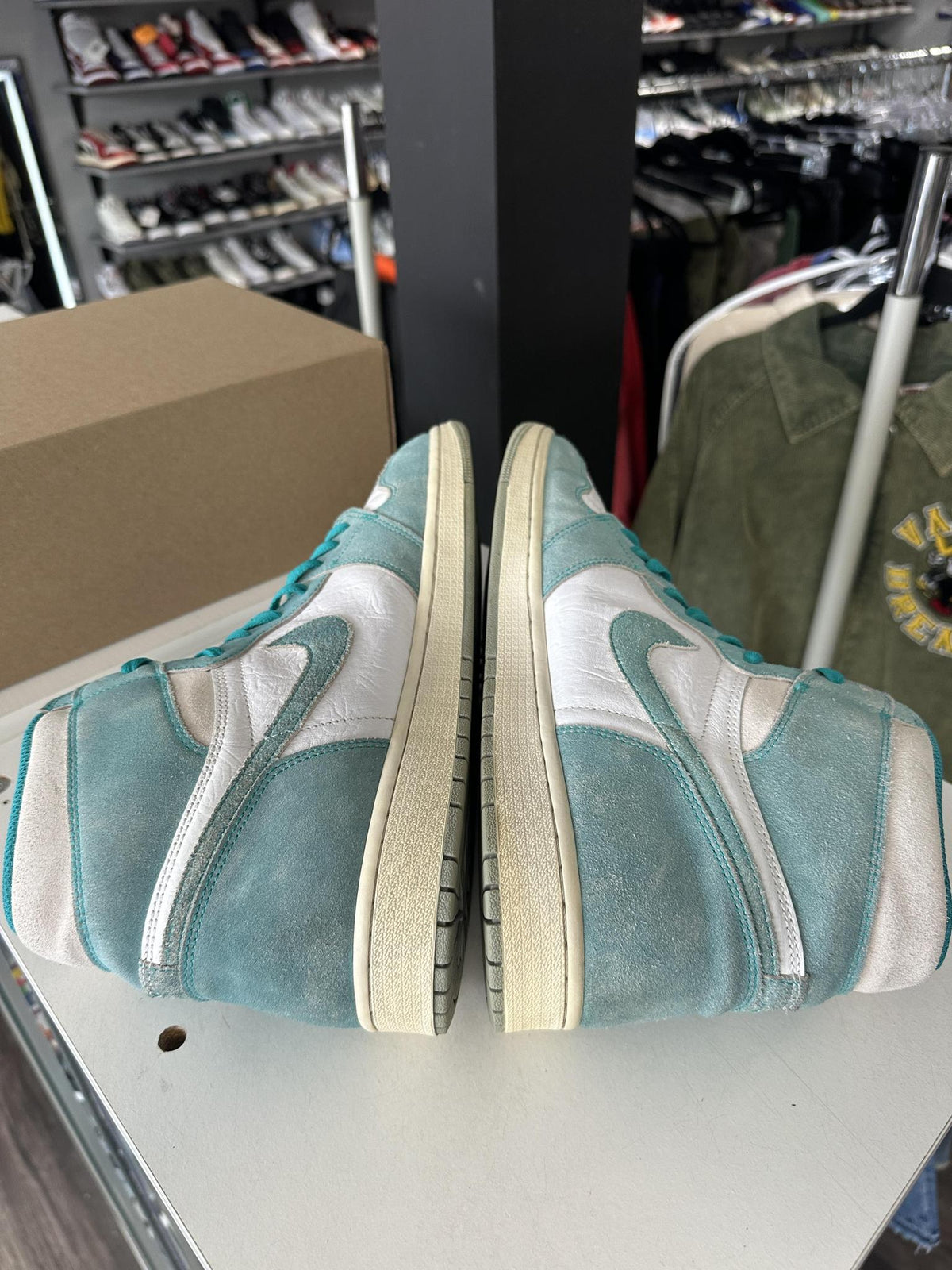 Jordan 1 "Turbo Green" Used Size 14