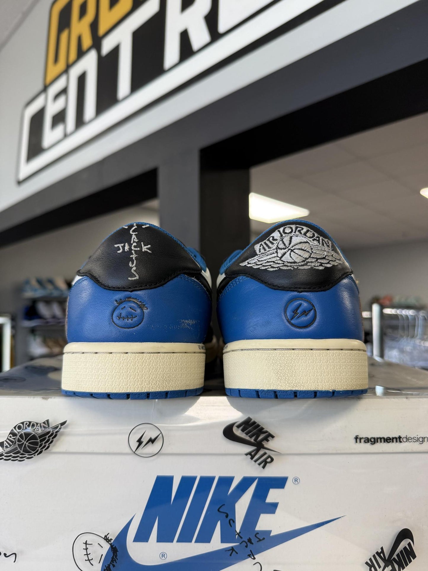 Jordan 1 Low x Travis Scott x Fragment Used Size 13