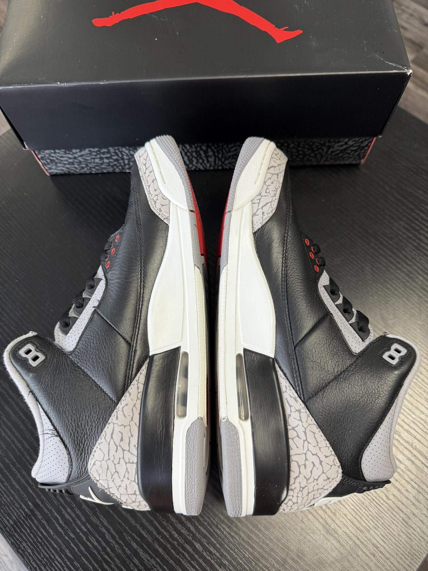 Jordan 3 "Black Cement" Used Size 11