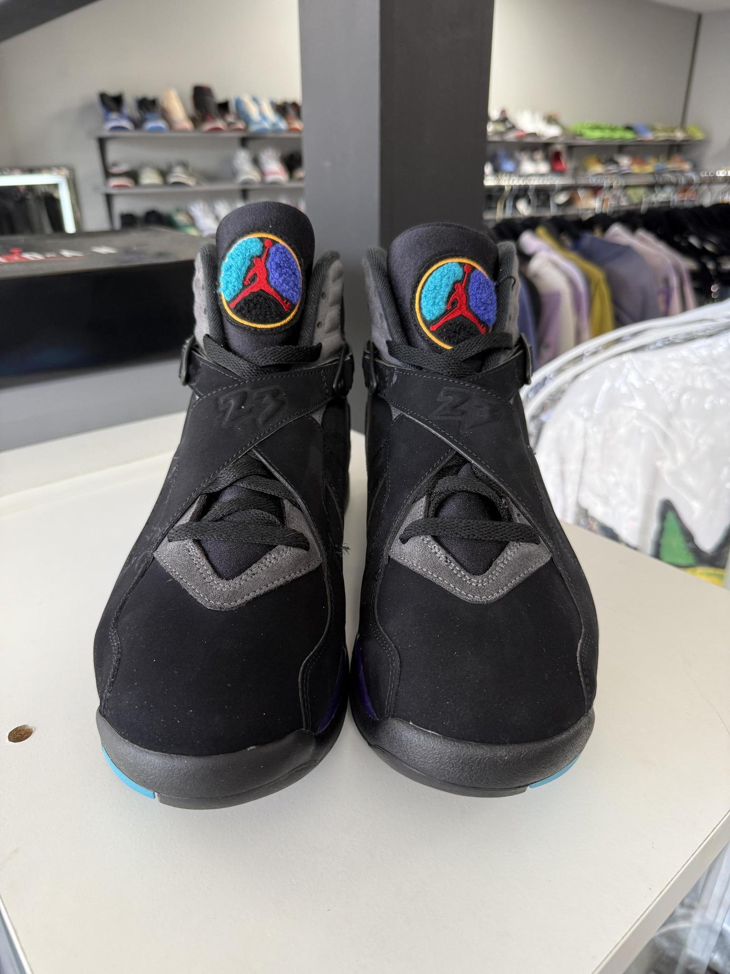 Jordan 8 "Aqua" Used Size 12
