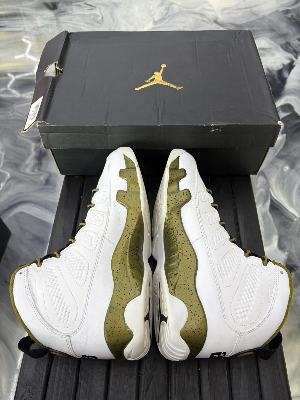 Jordan 9 "Statue" Used Size 9.5