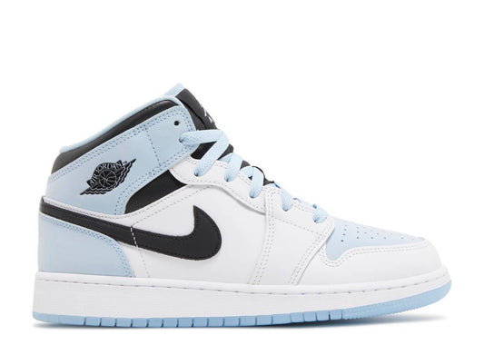 Jordan 1 Mid "White Ice Blue"