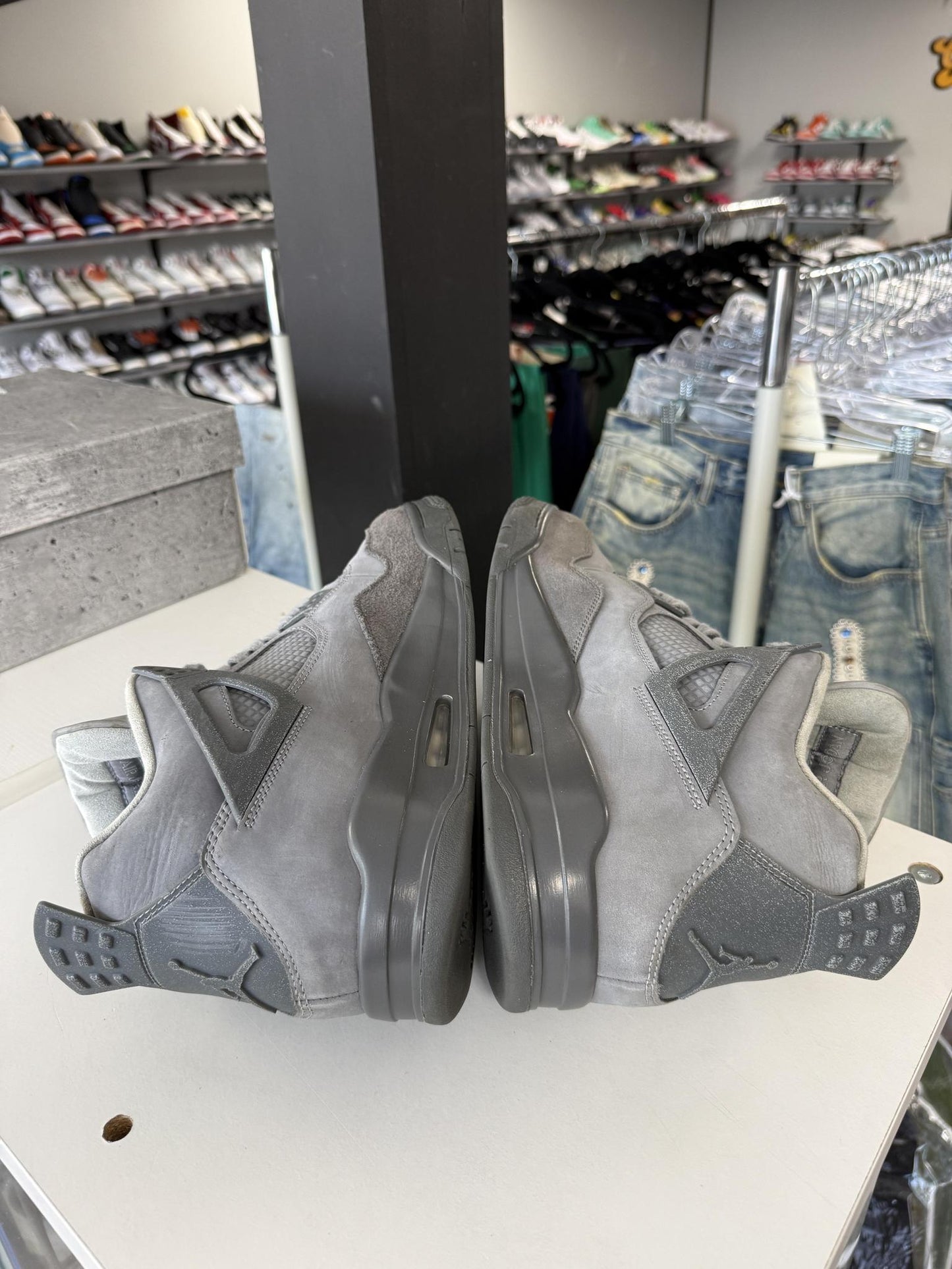 Jordan 4 "Wet Cement" Used Size 14