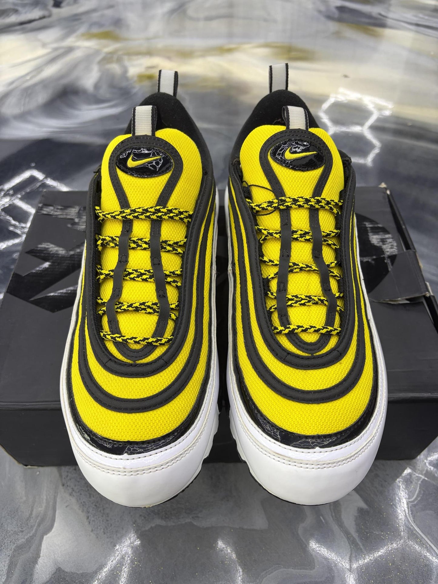 Nike Air Max Plus 97 "Tour Yellow" Used Size 12