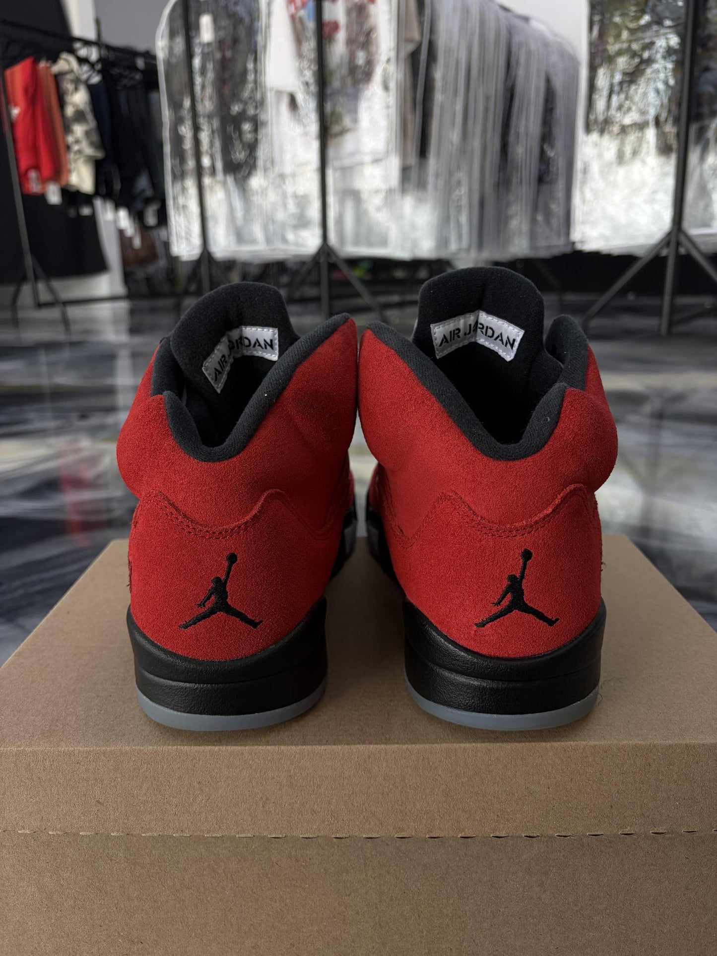 Jordan 5 "Raging Bull" Used Size 10.5