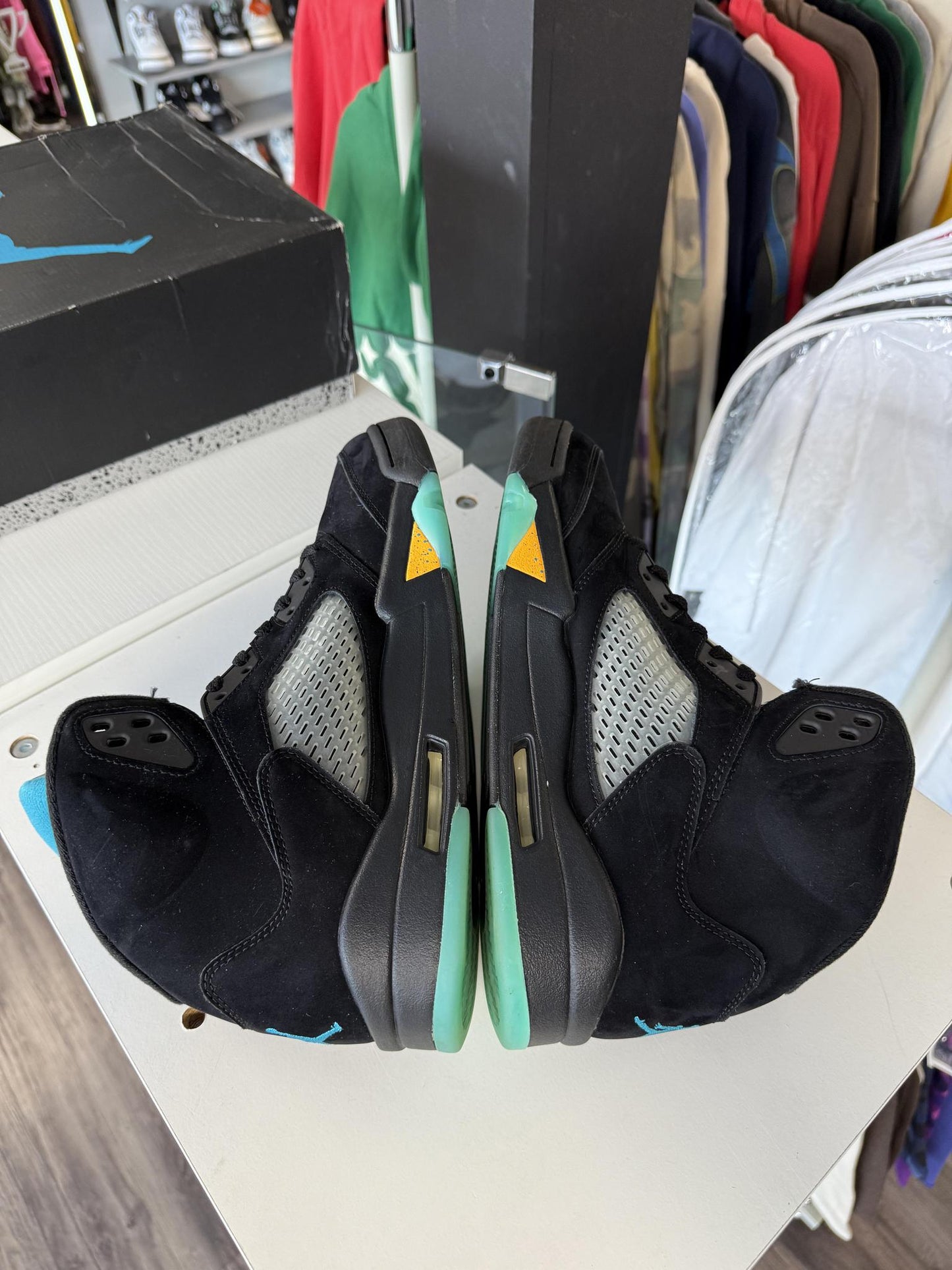 Jordan 5 "Aqua" Used Size 12