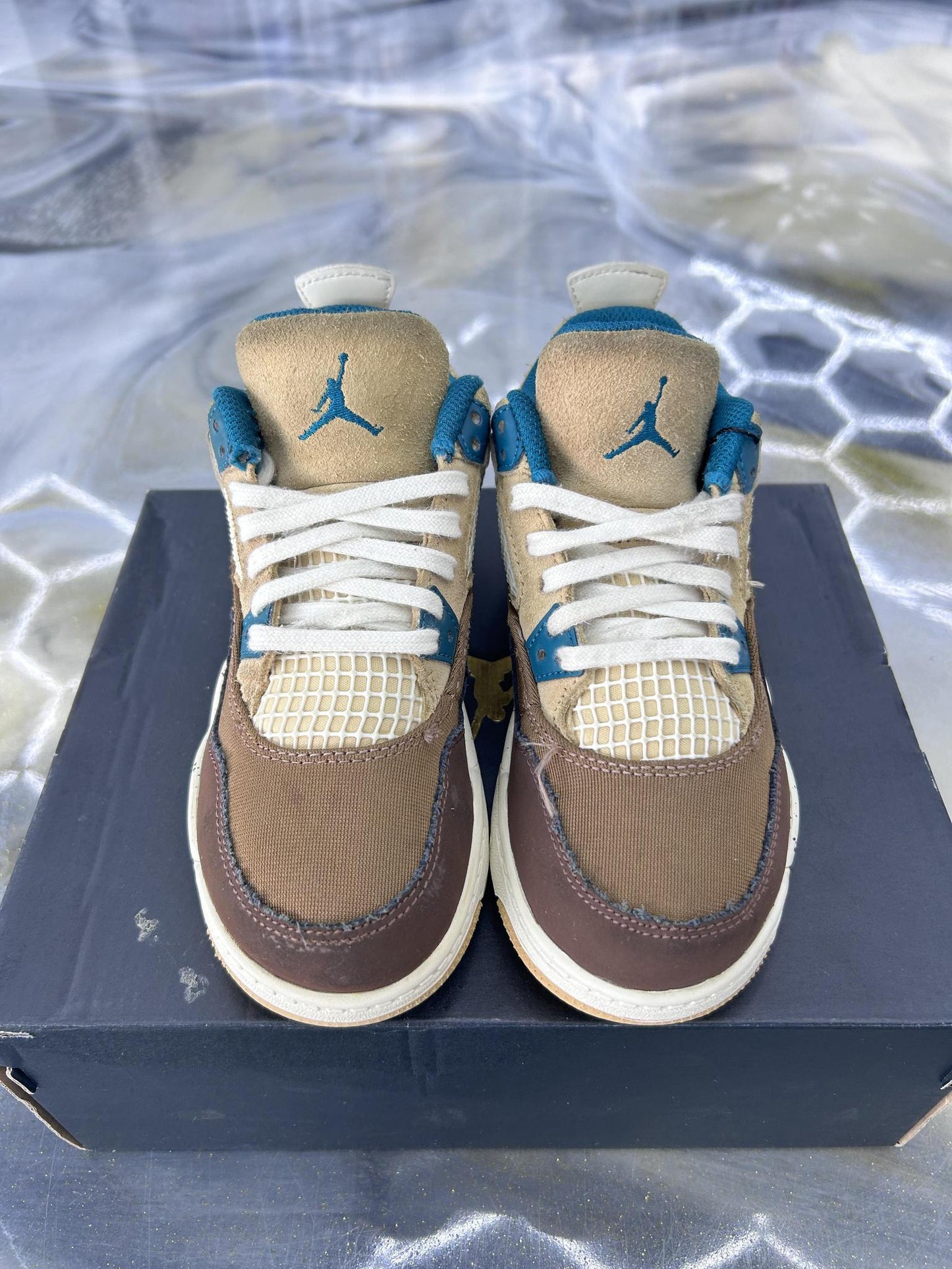 Jordan 4 Wild Things Used Size 2Y